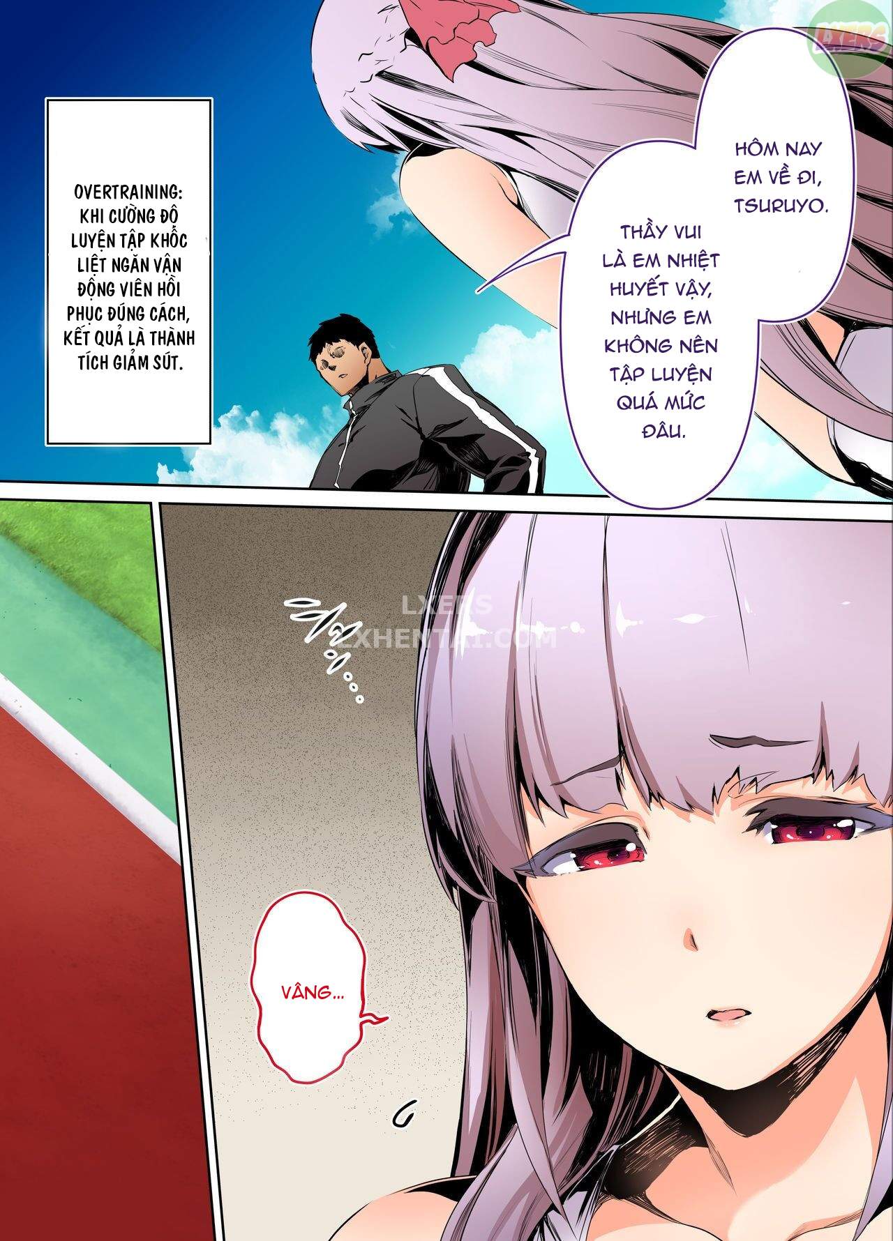 Hai cô nàng vú khủng đội điền kinh - Oneshot trang 9
