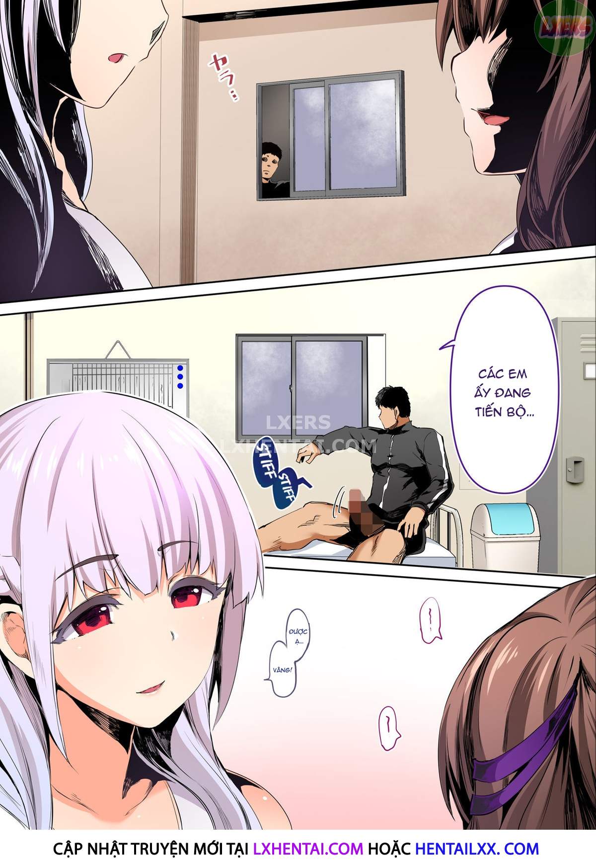 Hai cô nàng vú khủng đội điền kinh - Ch. 1 trang 46