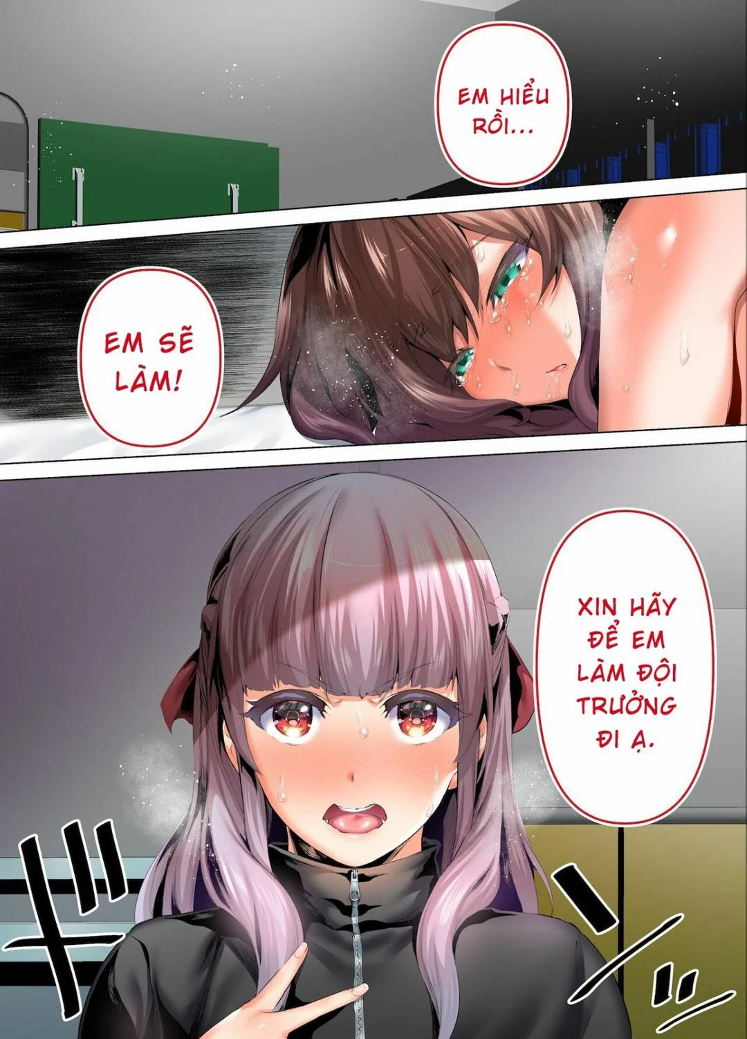 Hai cô nàng vú khủng đội điền kinh - Ch. 2 trang 19
