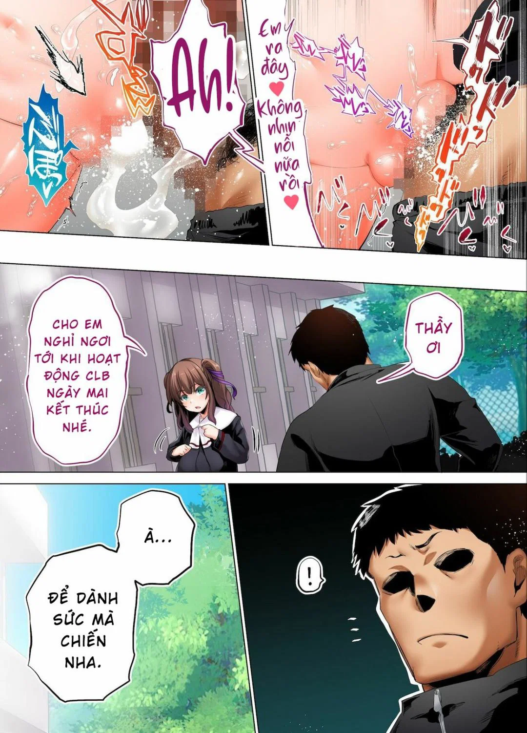 Hai cô nàng vú khủng đội điền kinh - Ch. 2 trang 22