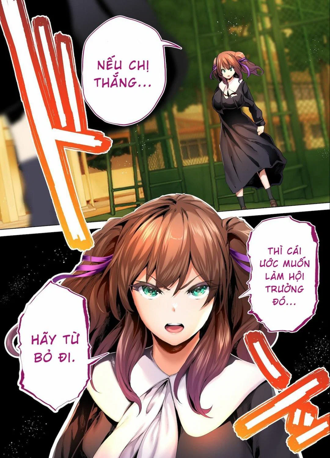 Hai cô nàng vú khủng đội điền kinh - Ch. 2 trang 24
