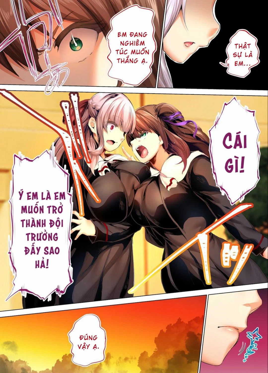 Hai cô nàng vú khủng đội điền kinh - Ch. 2 trang 26