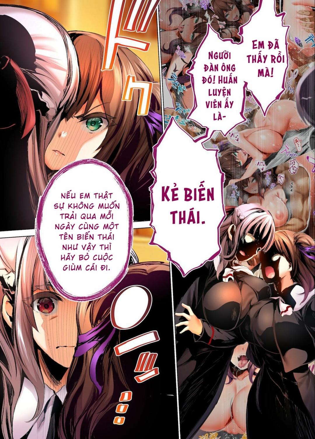 Hai cô nàng vú khủng đội điền kinh - Ch. 2 trang 27