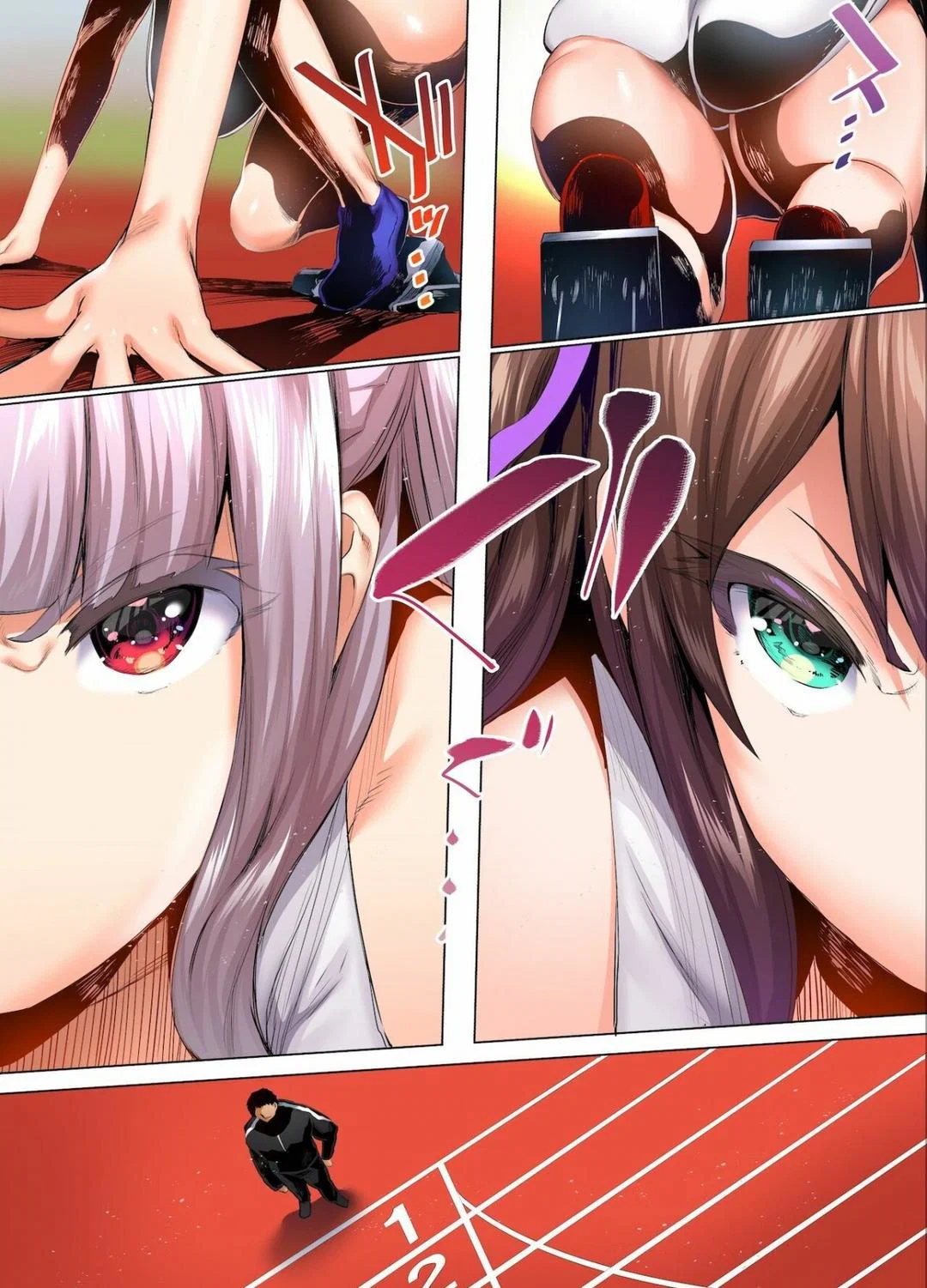 Hai cô nàng vú khủng đội điền kinh - Ch. 2 trang 30