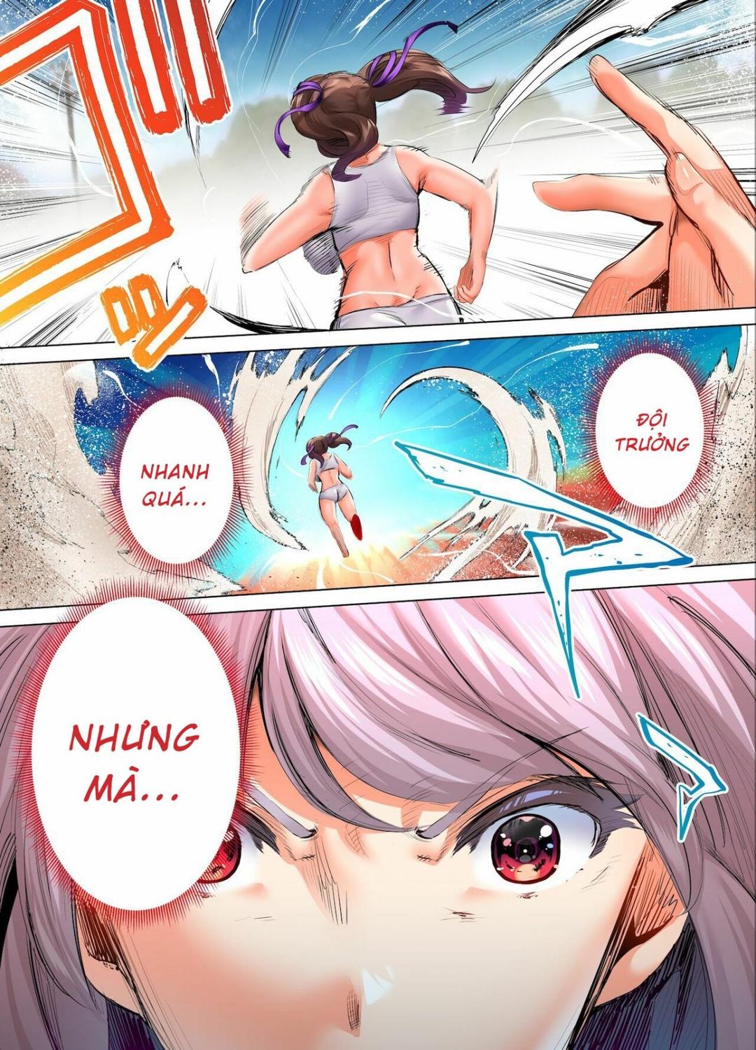 Hai cô nàng vú khủng đội điền kinh - Ch. 2 trang 32
