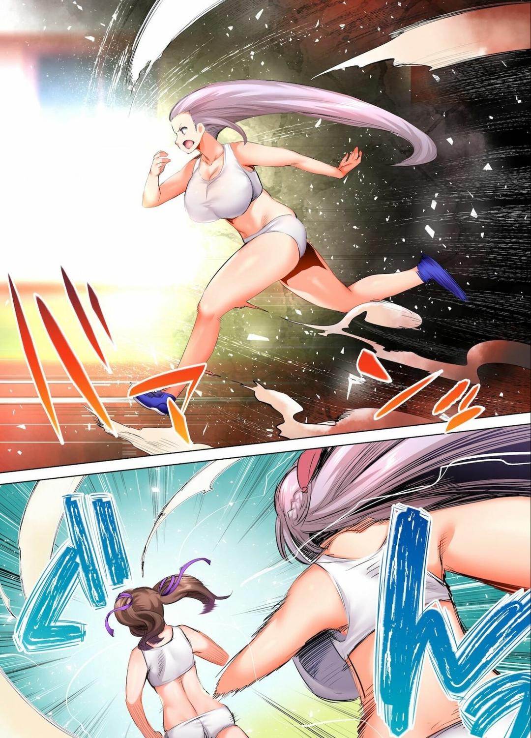 Hai cô nàng vú khủng đội điền kinh - Ch. 2 trang 36