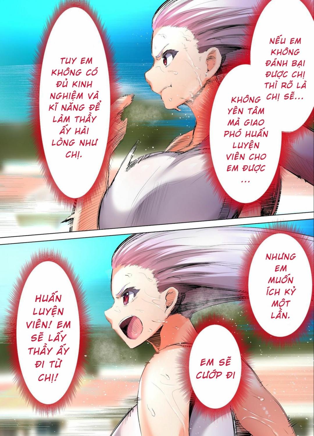 Hai cô nàng vú khủng đội điền kinh - Ch. 2 trang 38