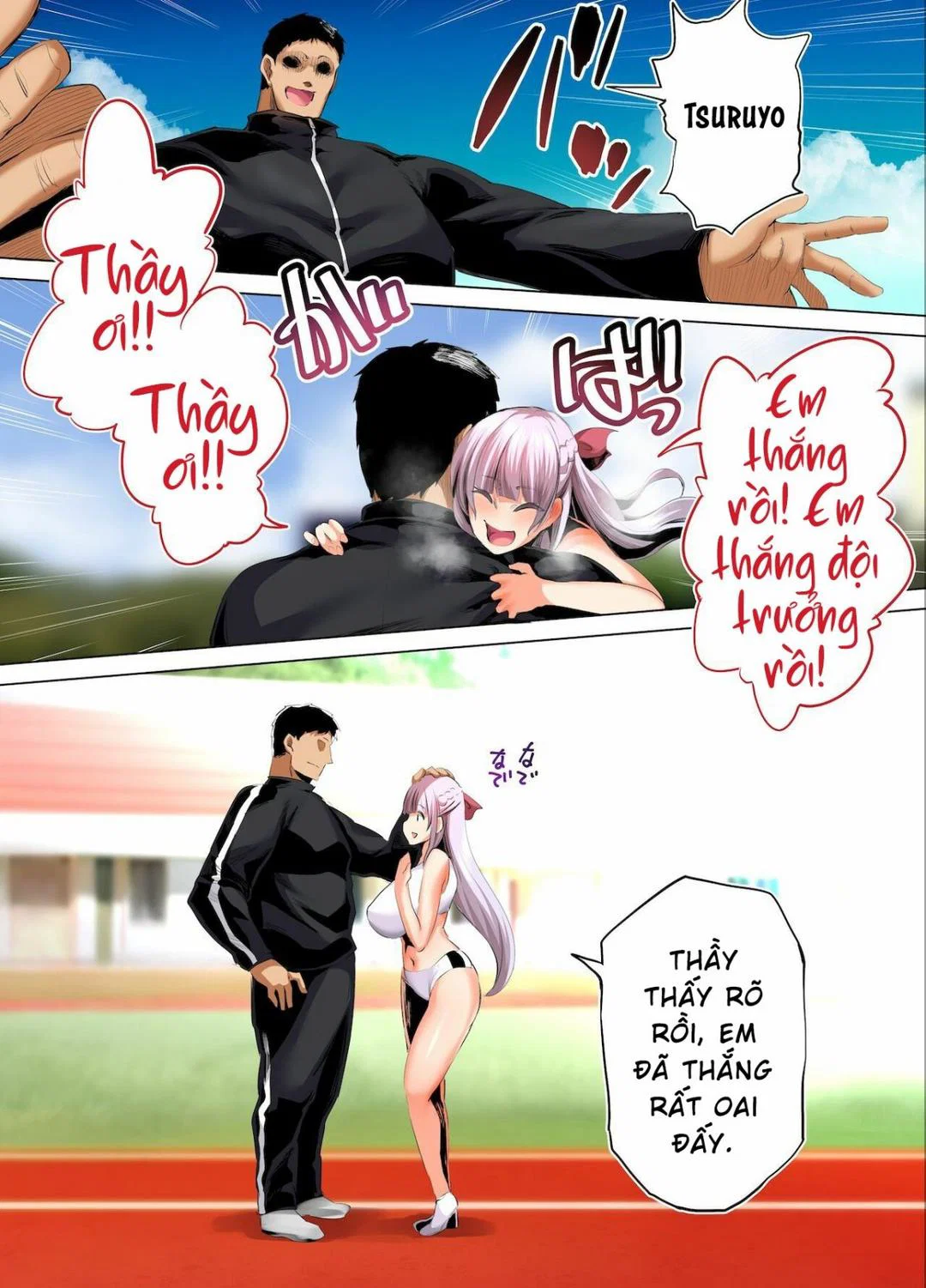Hai cô nàng vú khủng đội điền kinh - Ch. 2 trang 41