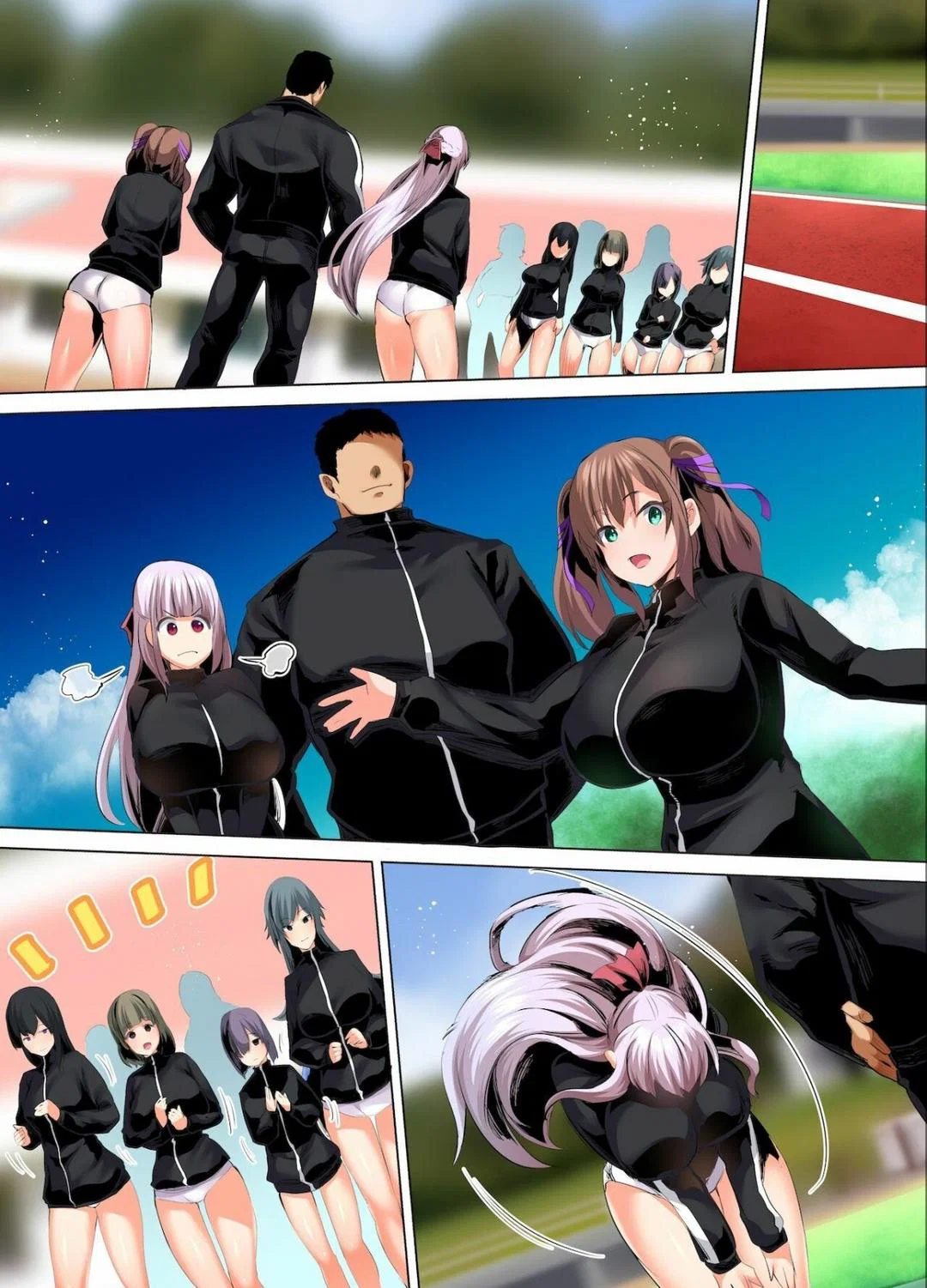 Hai cô nàng vú khủng đội điền kinh - Ch. 2 trang 47