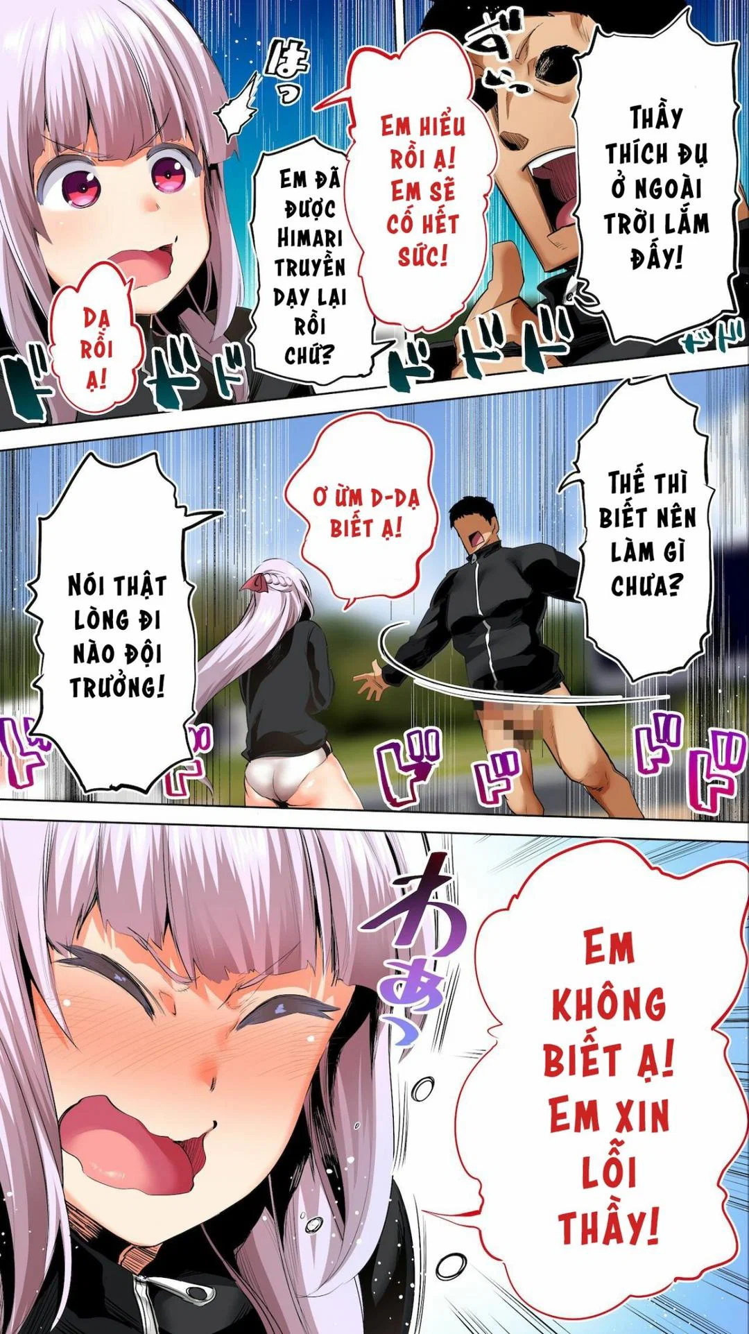 Hai cô nàng vú khủng đội điền kinh - Ch. 2 trang 49