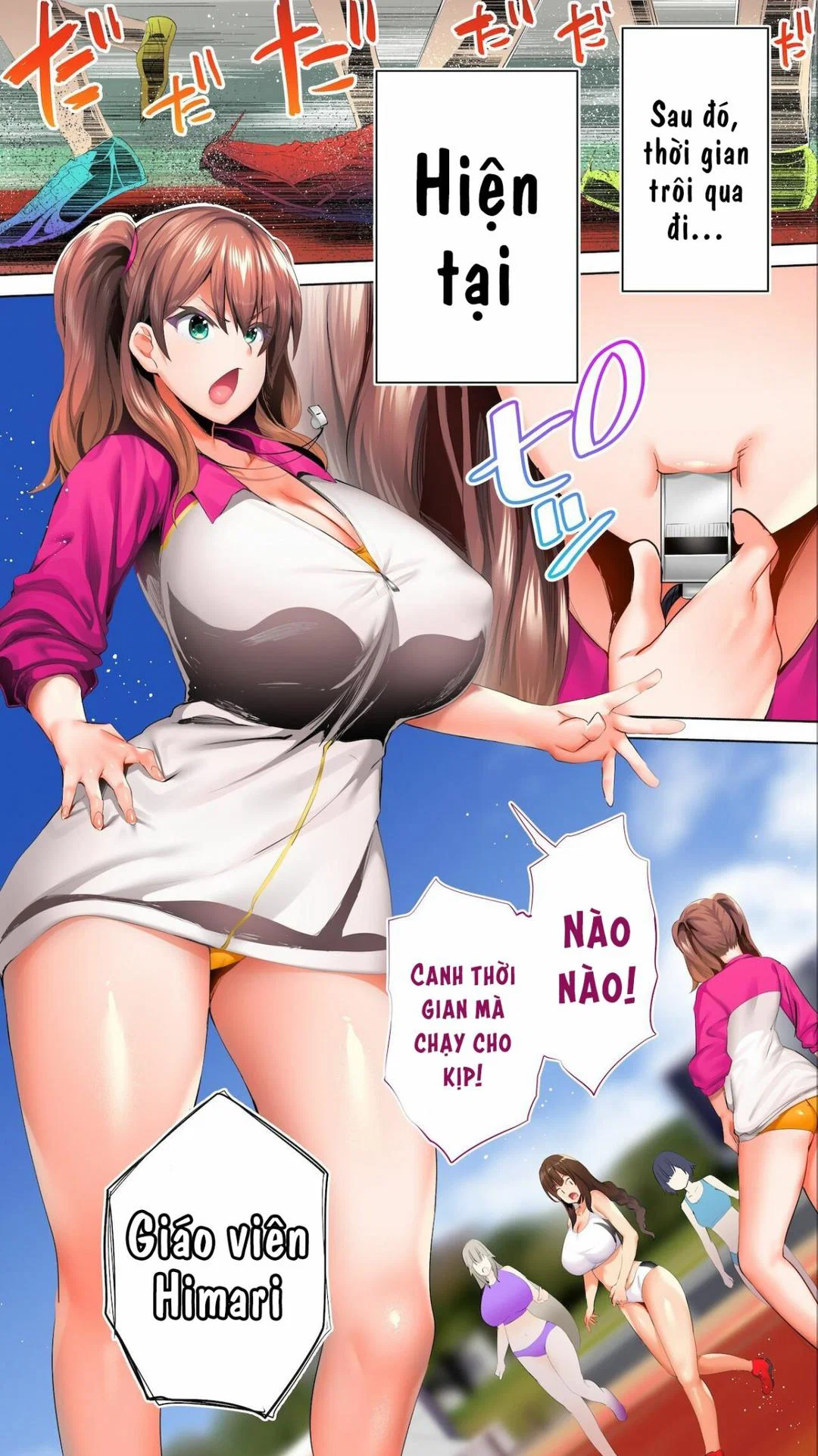 Hai cô nàng vú khủng đội điền kinh - Ch. 2 trang 130