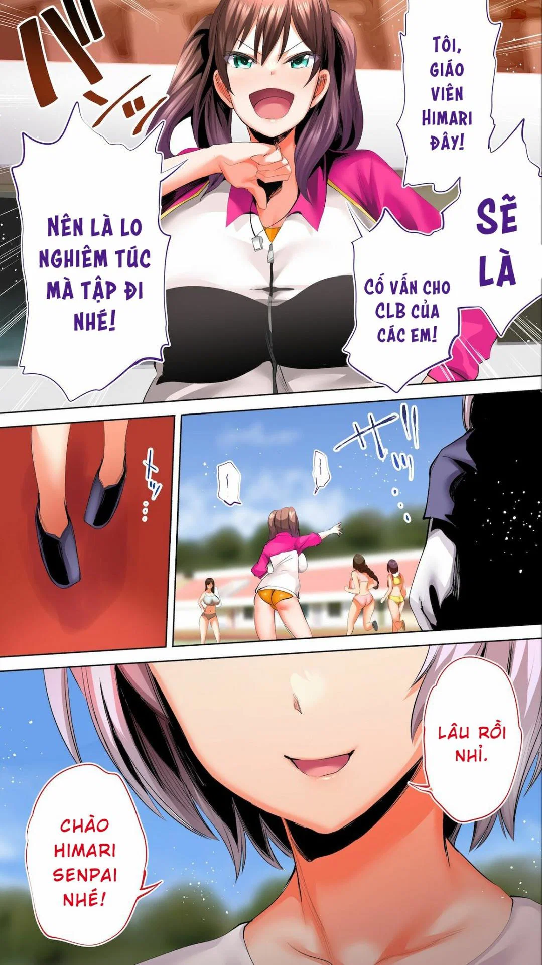 Hai cô nàng vú khủng đội điền kinh - Ch. 2 trang 131