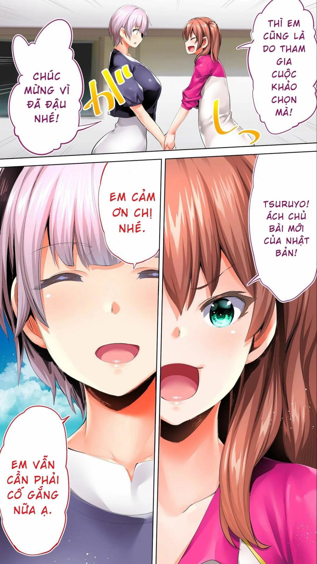 Hai cô nàng vú khủng đội điền kinh - Ch. 2 trang 133