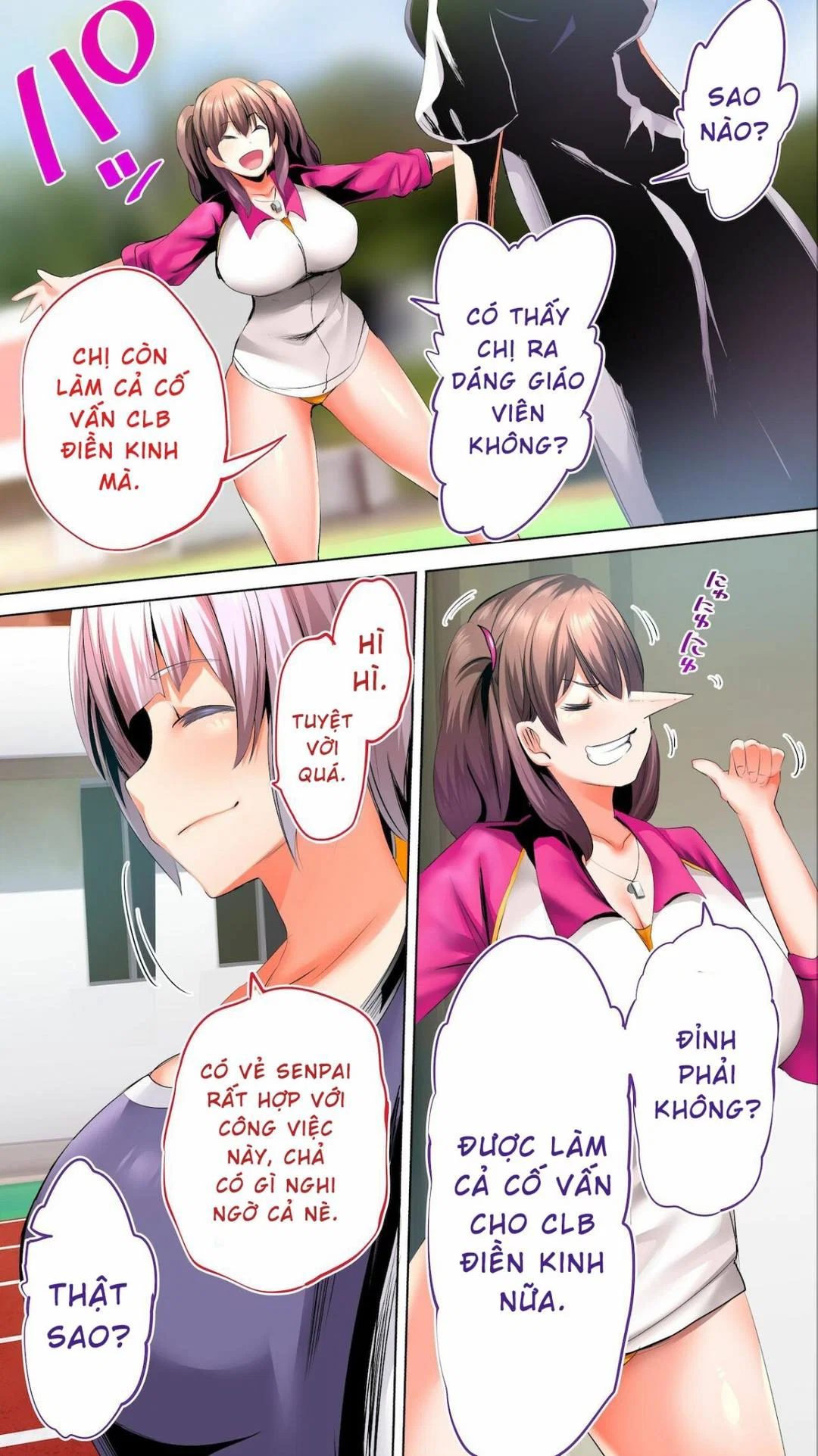 Hai cô nàng vú khủng đội điền kinh - Ch. 2 trang 134