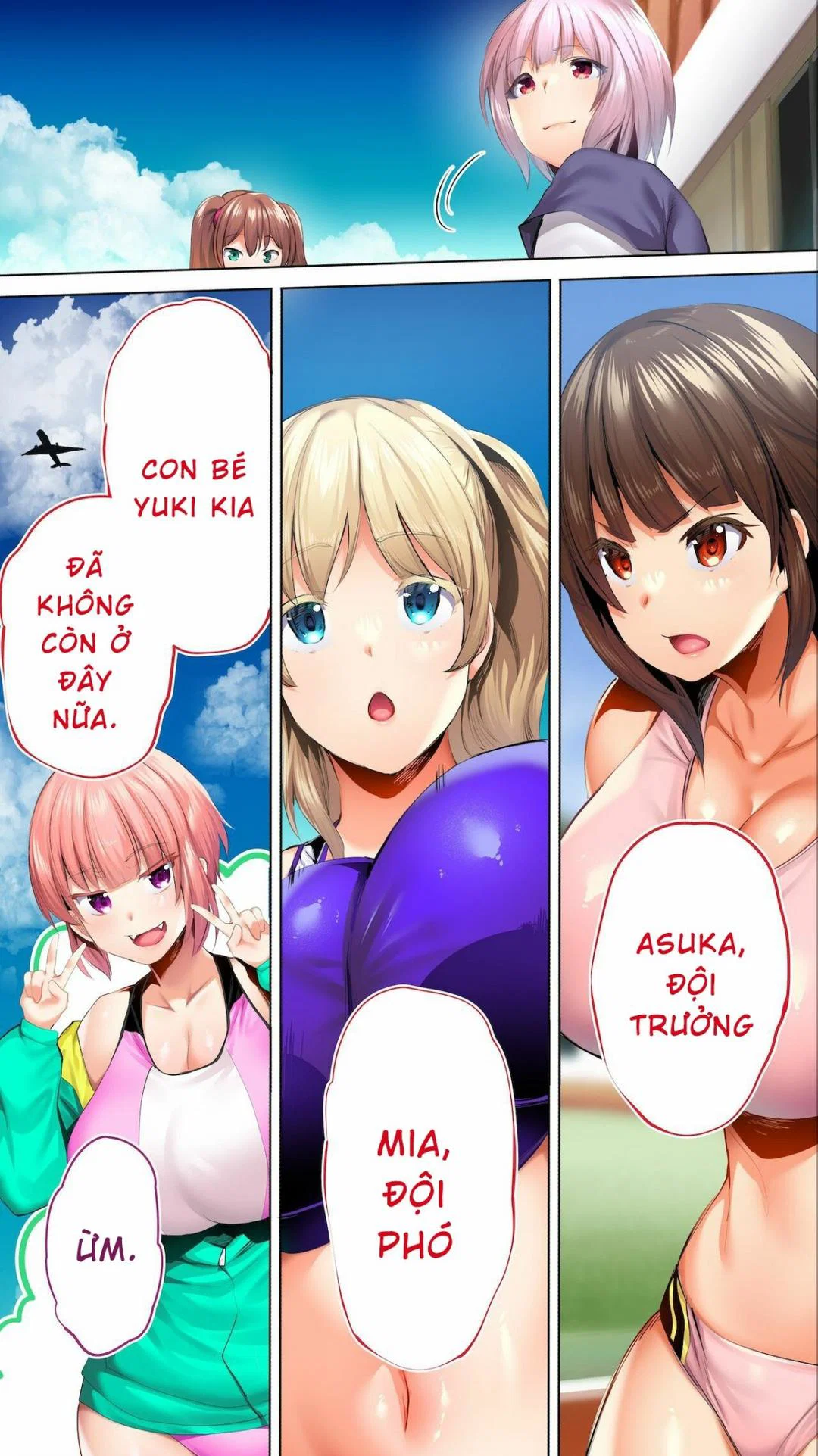 Hai cô nàng vú khủng đội điền kinh - Ch. 2 trang 135