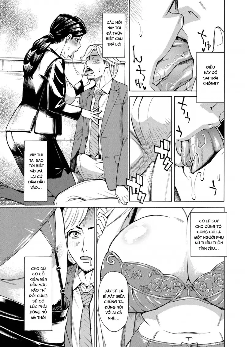 Hitodzuma kochou no inwai sei katsu shido - Oneshot trang 12