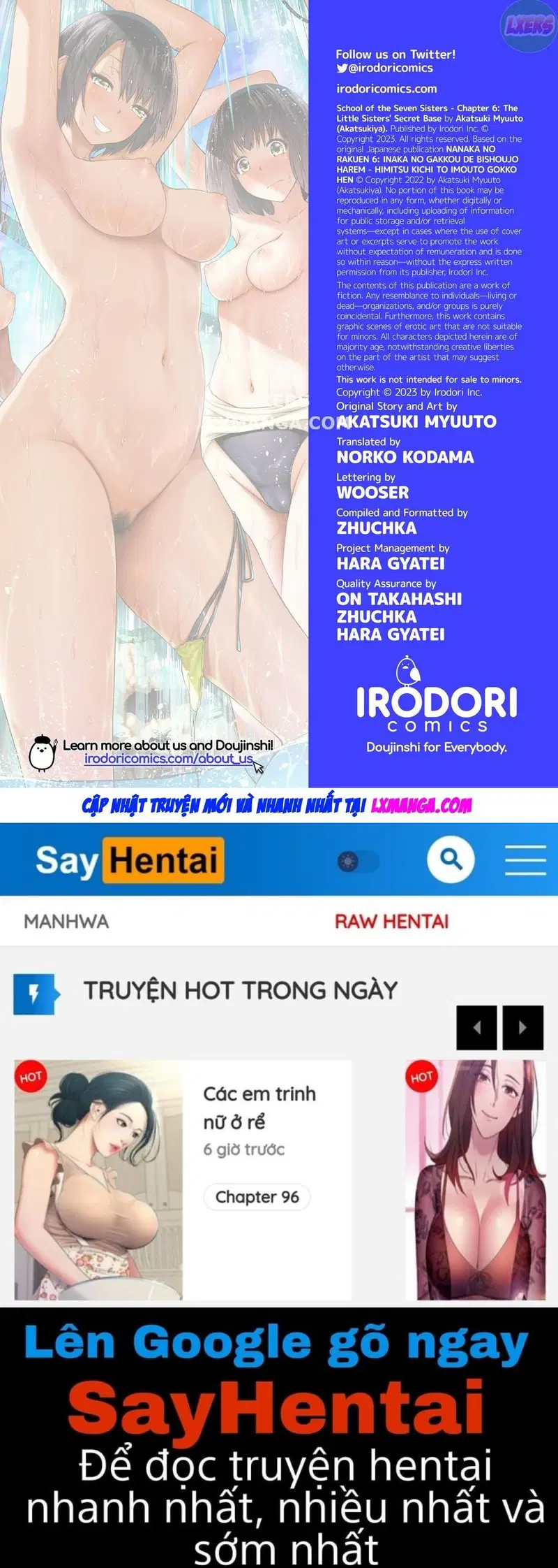 Thiên đường của Nanaka – Ngôi trường ở vùng quê với dàn harem xinh đẹp! - Ch. 06 trang 61