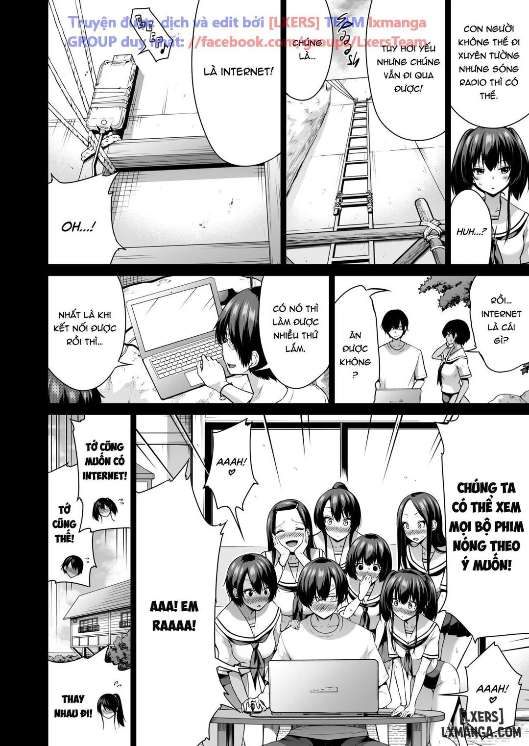 Thiên đường của Nanaka – Ngôi trường ở vùng quê với dàn harem xinh đẹp! - Ch. 07 trang 4