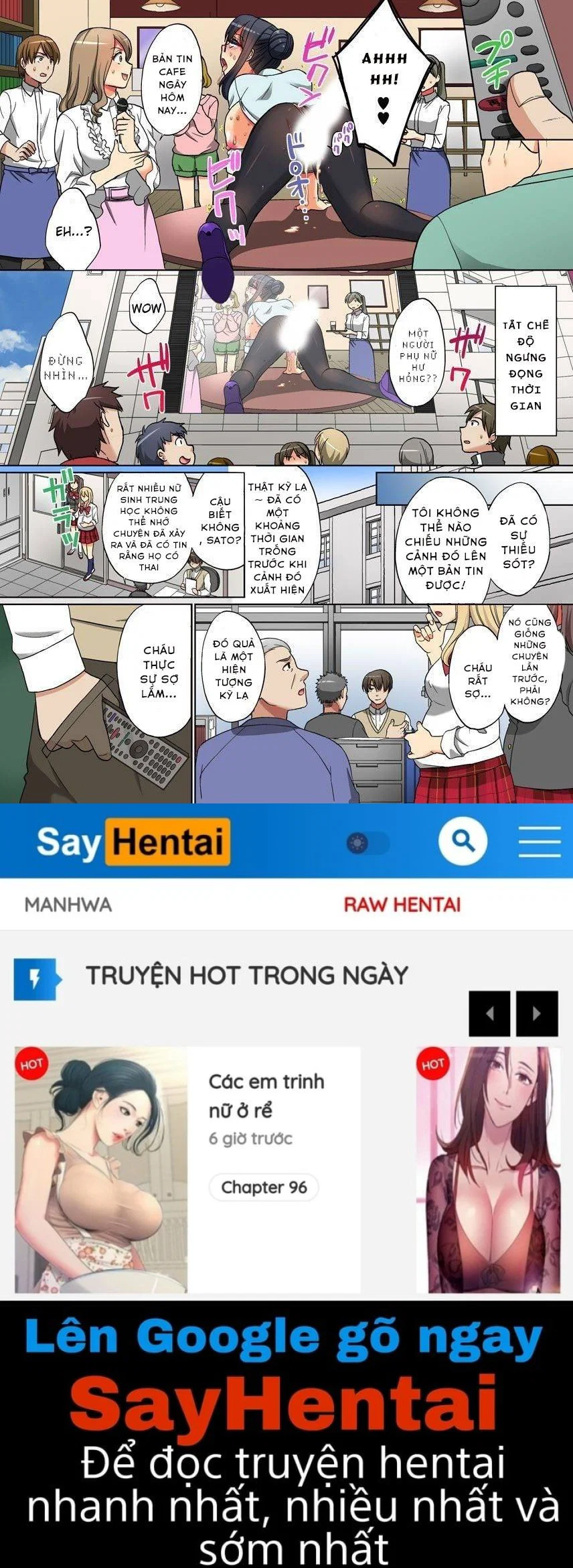 Time Stop! I tried to stop that girl’s time with the remote control - Oneshot trang 21
