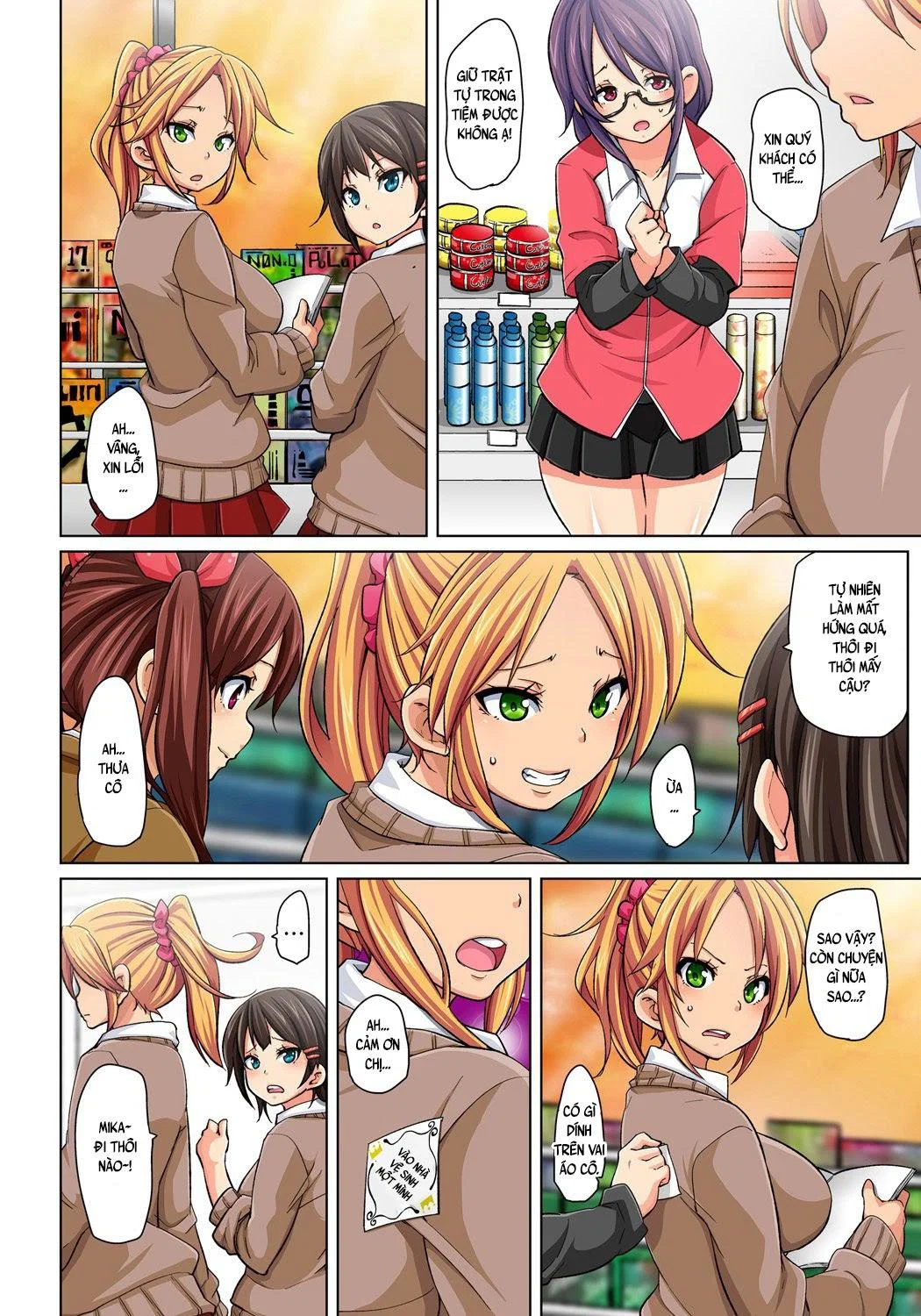 Miếng dán mệnh lệnh - Chap 01 trang 8