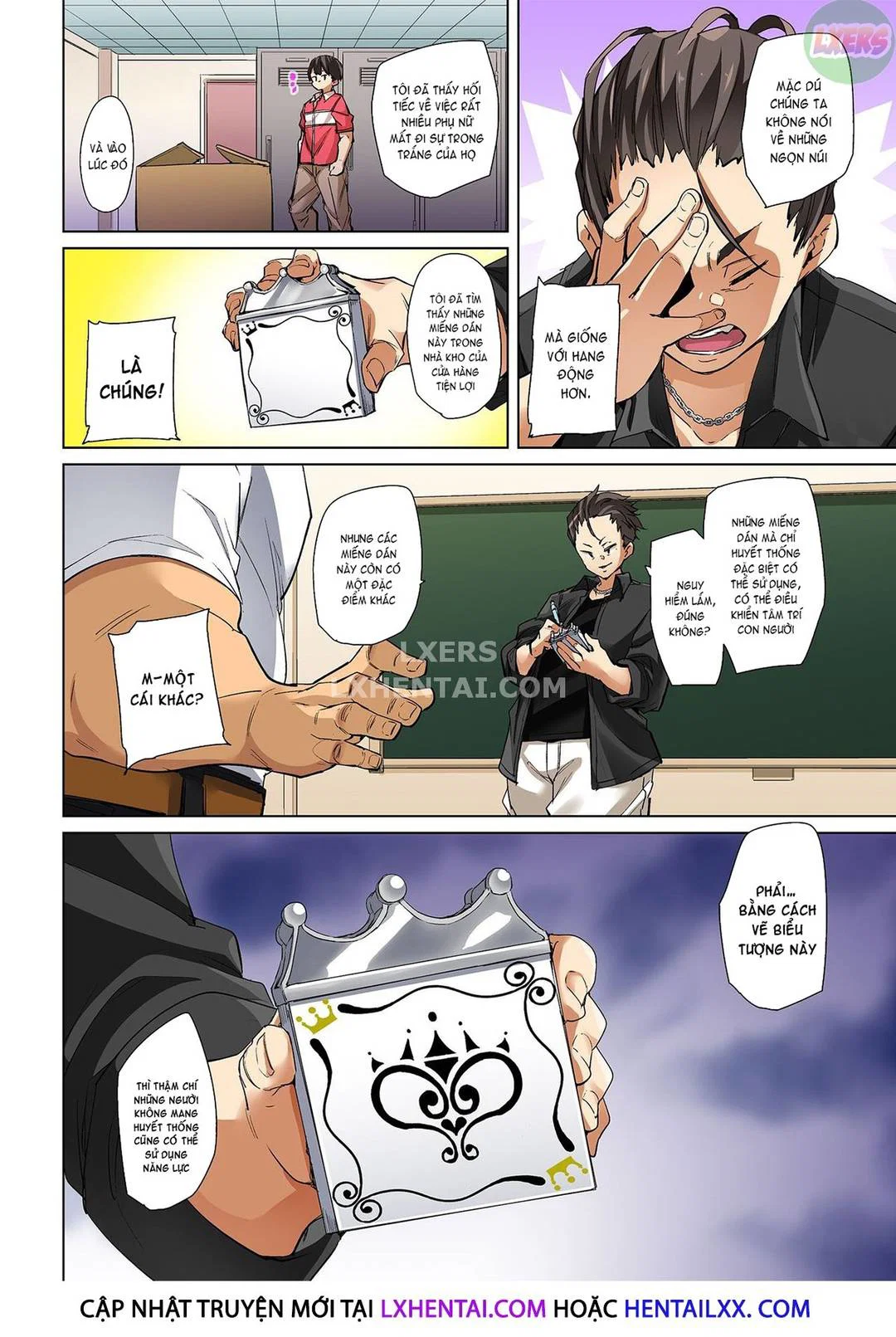 Miếng dán mệnh lệnh - Chap 19 trang 8