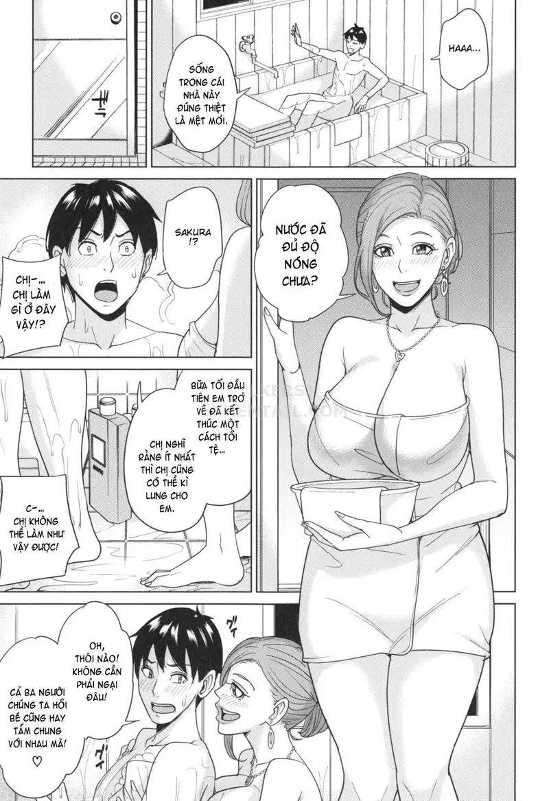 Cuộc sống dâm đãng của chị dâu - Chap 01 trang 19