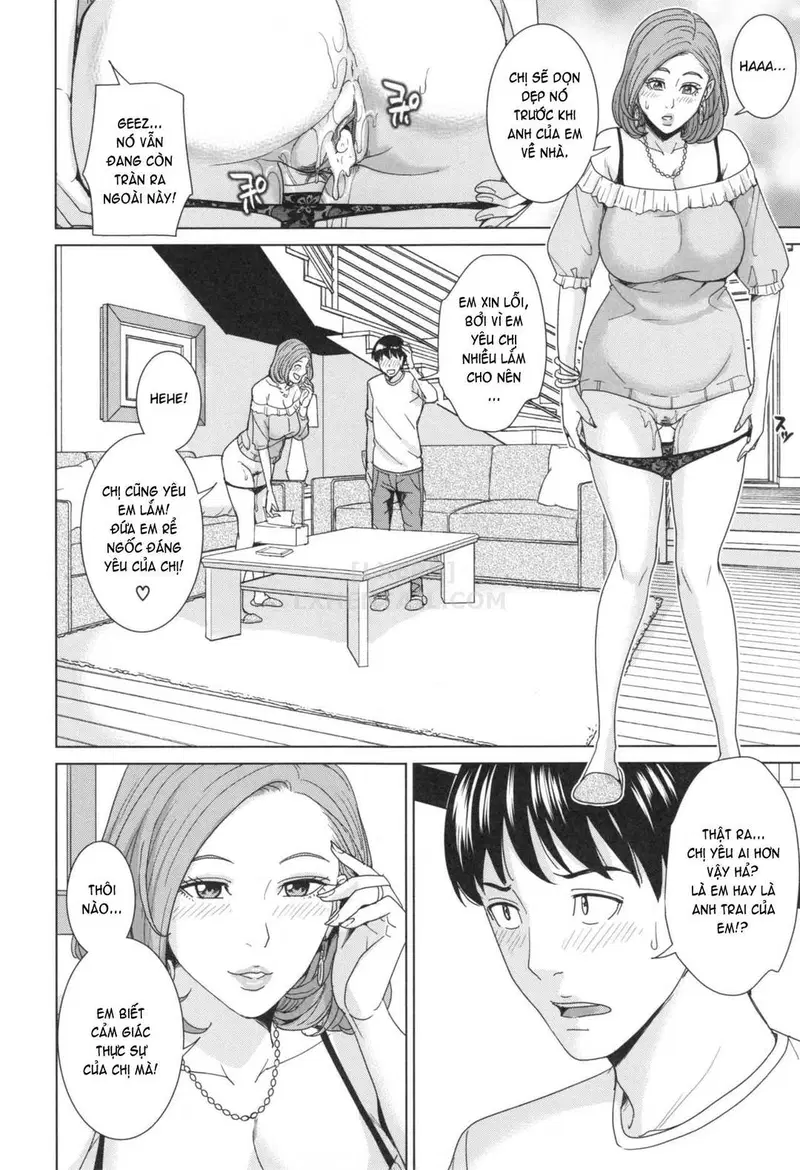Cuộc sống dâm đãng của chị dâu - Chap 02 trang 9