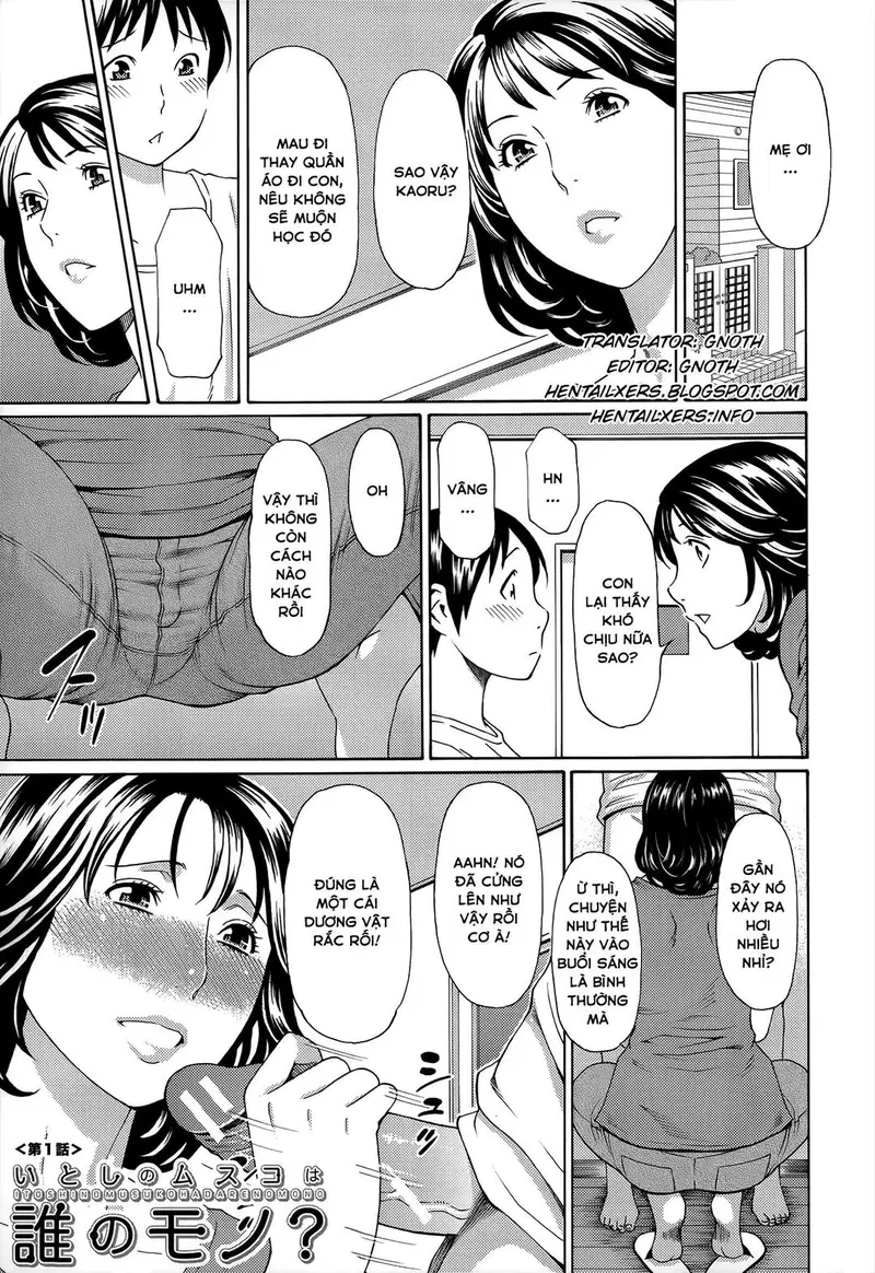 Mẹ và cô giáo, những người phụ nữ trưởng thành - Chap 01 trang 7