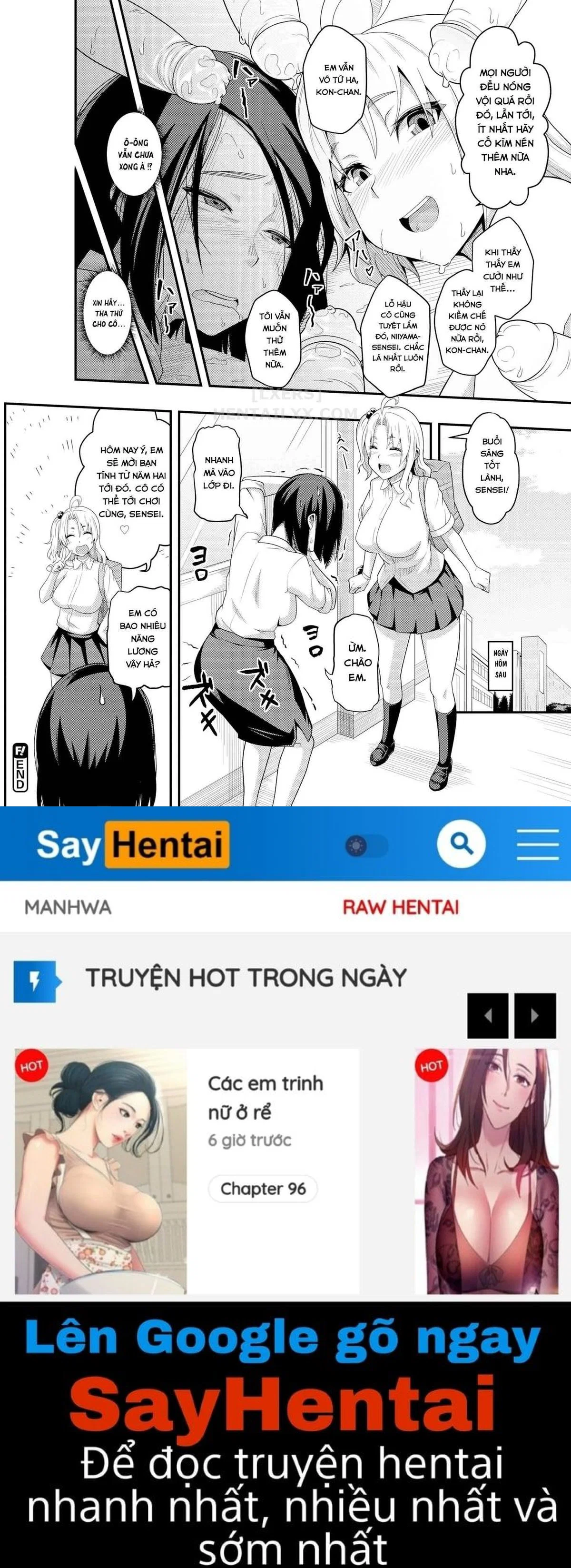 Giáo viên tốt cũng dễ dãi thế sao? - Oneshot trang 24