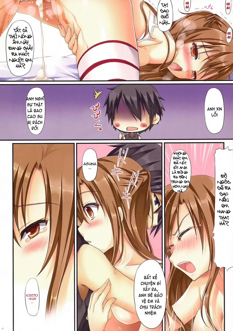 Asuna ni 100% Nama Nakadashi Shimasu | Cumming Inside Asuna 100% Raw (decensored) - Asuna ni 100% Nama Nakadashi Shimasu | Cumming Inside Asuna 100% Raw (decensored) trang 16
