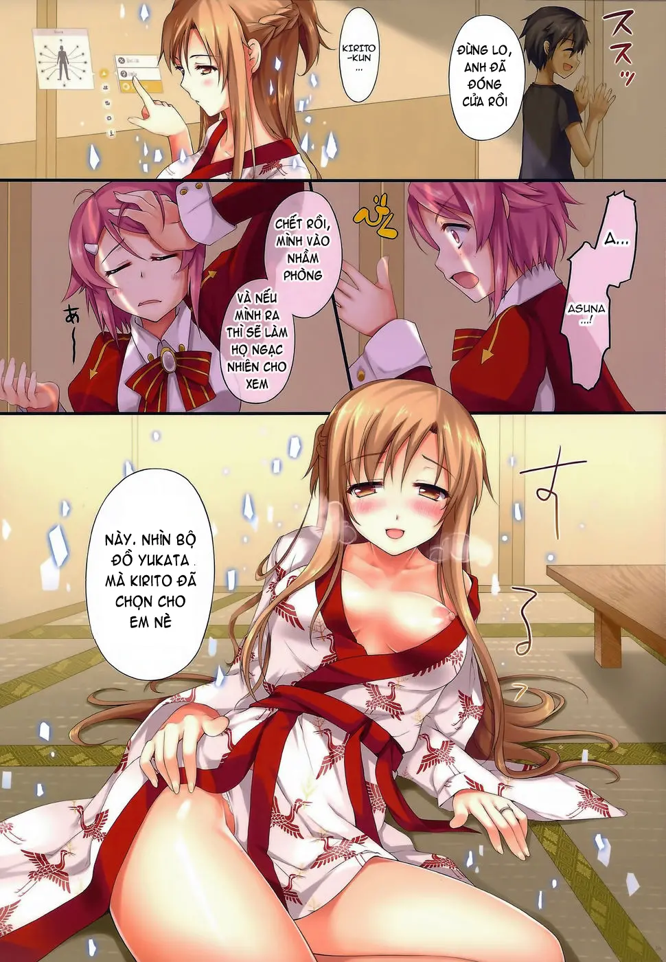 Asuna ni 100% Nama Nakadashi Shimasu | Cumming Inside Asuna 100% Raw (decensored) - Asuna ni 100% Nama Nakadashi Shimasu | Cumming Inside Asuna 100% Raw (decensored) trang 35