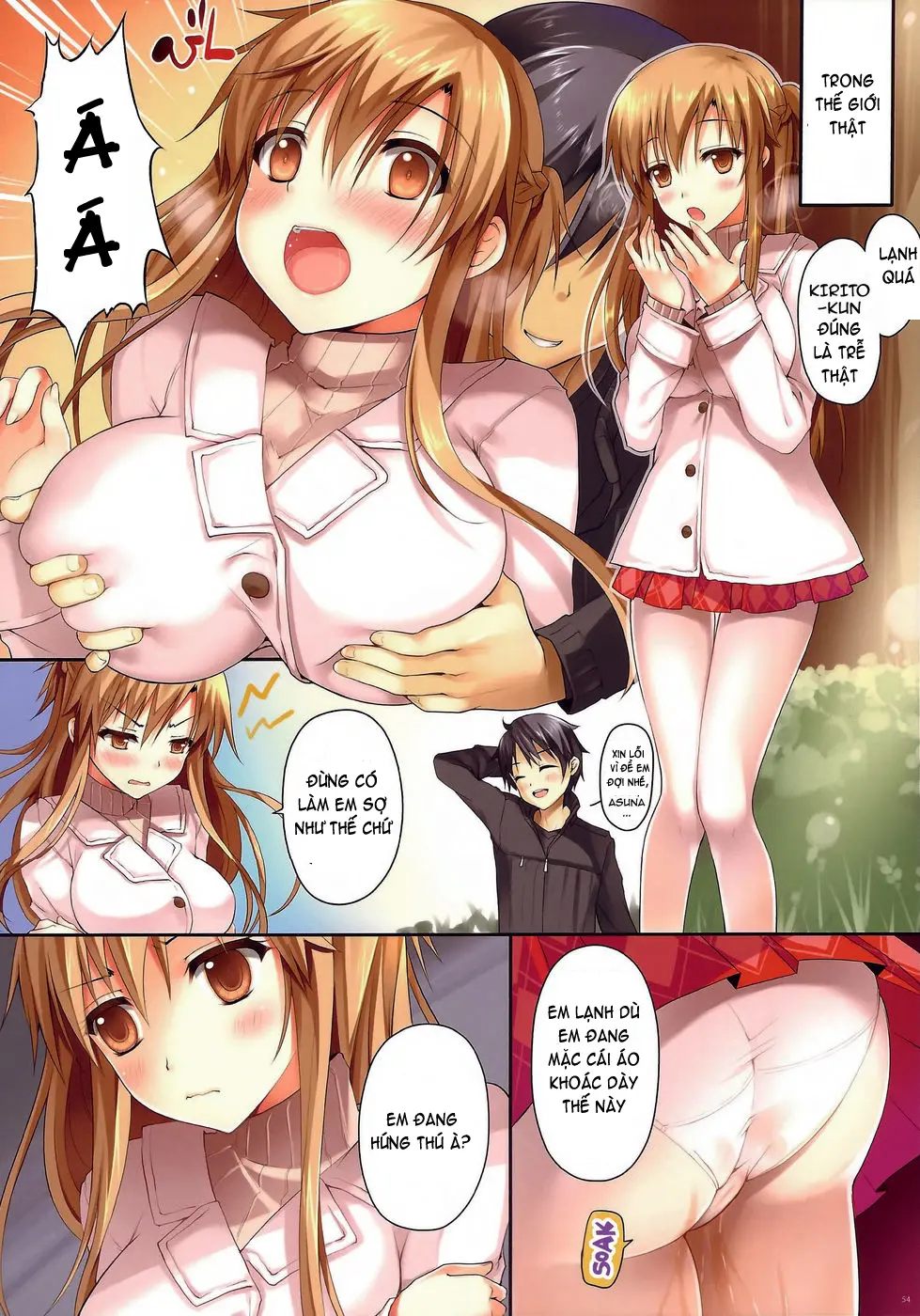 Asuna ni 100% Nama Nakadashi Shimasu | Cumming Inside Asuna 100% Raw (decensored) - Asuna ni 100% Nama Nakadashi Shimasu | Cumming Inside Asuna 100% Raw (decensored) trang 52