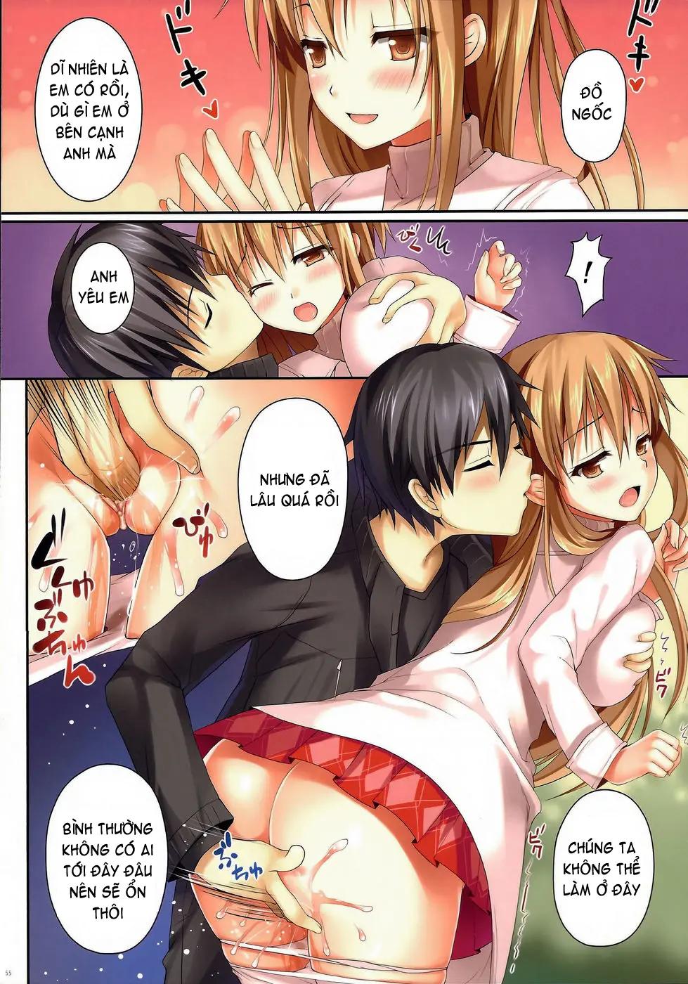 Asuna ni 100% Nama Nakadashi Shimasu | Cumming Inside Asuna 100% Raw (decensored) - Asuna ni 100% Nama Nakadashi Shimasu | Cumming Inside Asuna 100% Raw (decensored) trang 53