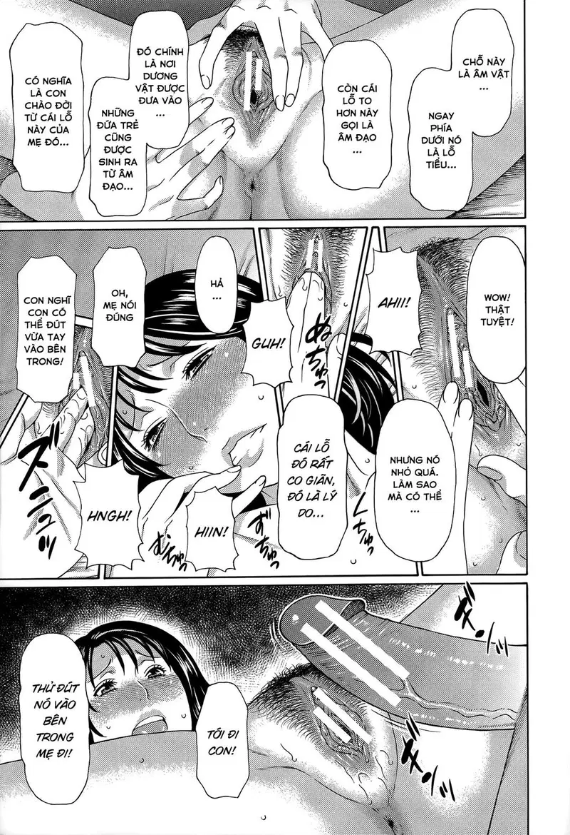 Mẹ và cô giáo dâm loàn - Chap 01 trang 11