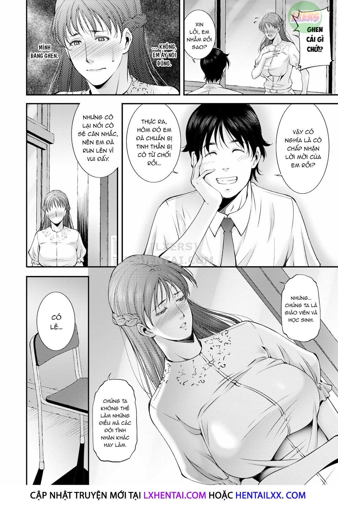 Hentai Không che: Cô giáo mãi đỉnh - Chap 01 - Cô giáo - Người tôi yêu trang 10