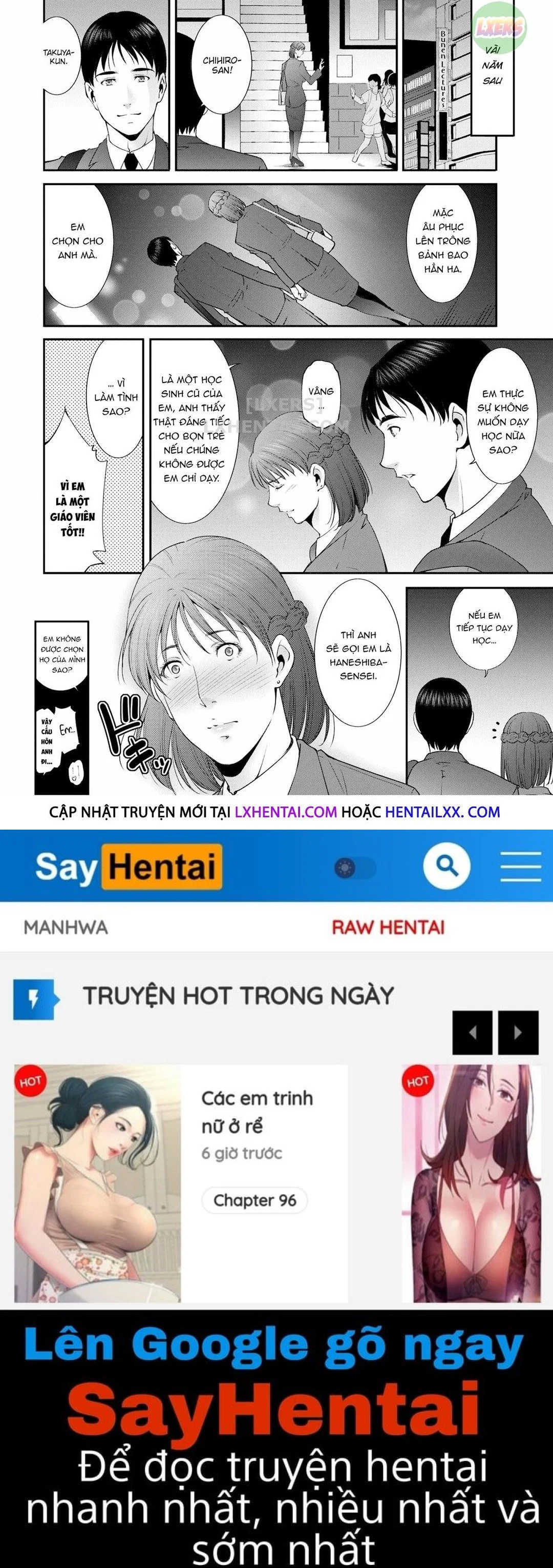 Hentai Không che: Cô giáo mãi đỉnh - Chap 01 - Cô giáo - Người tôi yêu trang 28