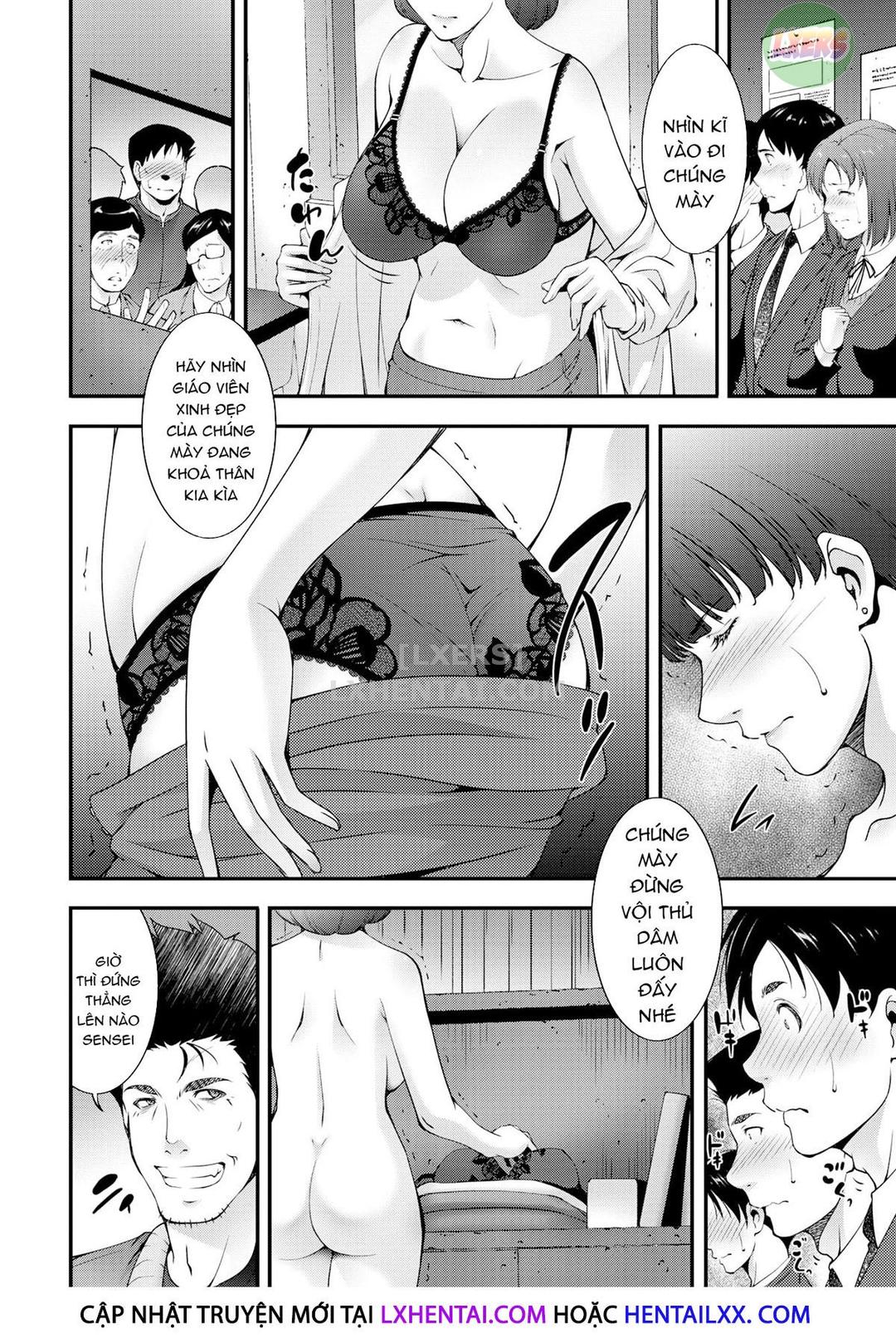 Hentai Không che: Cô giáo mãi đỉnh - Chap 03 - Sự hy sinh trang 6