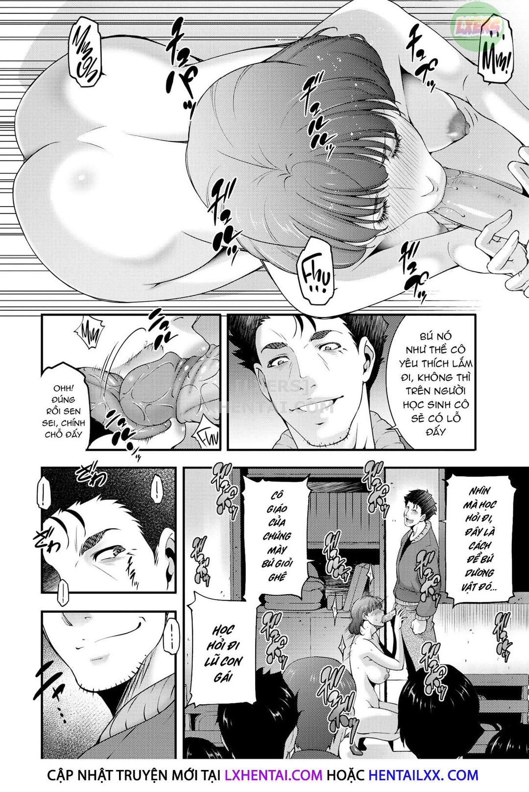 Hentai Không che: Cô giáo mãi đỉnh - Chap 03 - Sự hy sinh trang 8