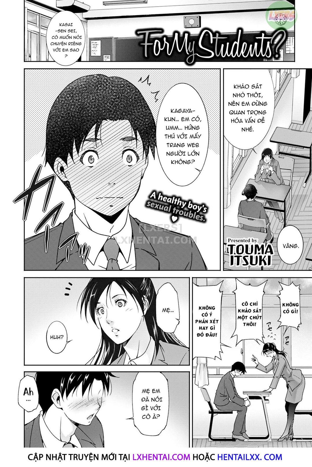 Hentai Không che: Cô giáo mãi đỉnh - Chap 06 - Đối với học sinh của tôi? trang 4