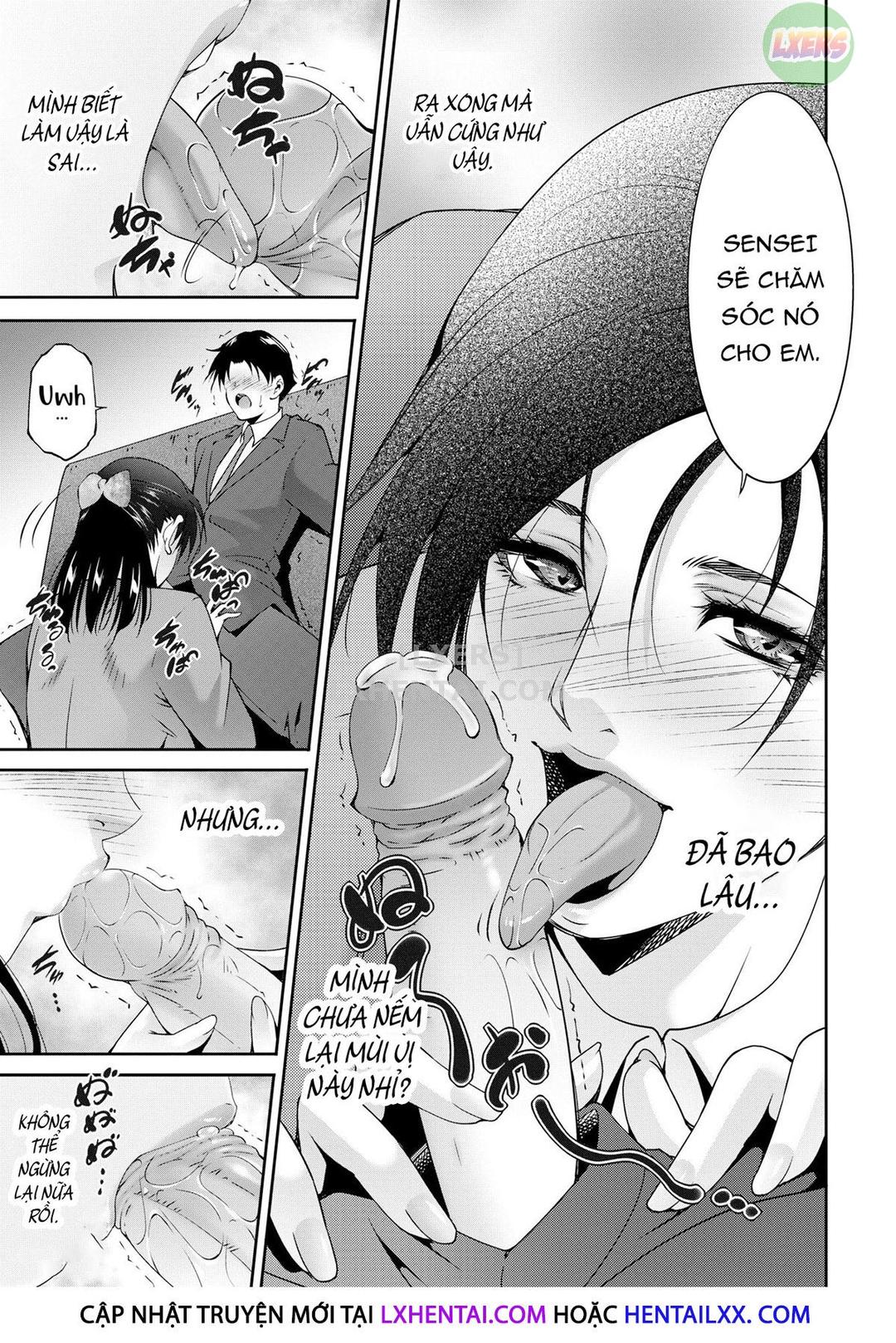 Hentai Không che: Cô giáo mãi đỉnh - Chap 06 - Đối với học sinh của tôi? trang 13