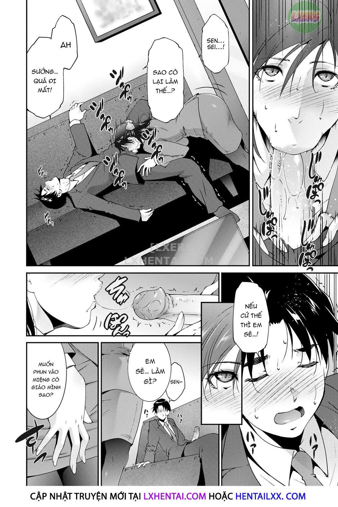 Hentai Không che: Cô giáo mãi đỉnh - Chap 06 - Đối với học sinh của tôi? trang 14