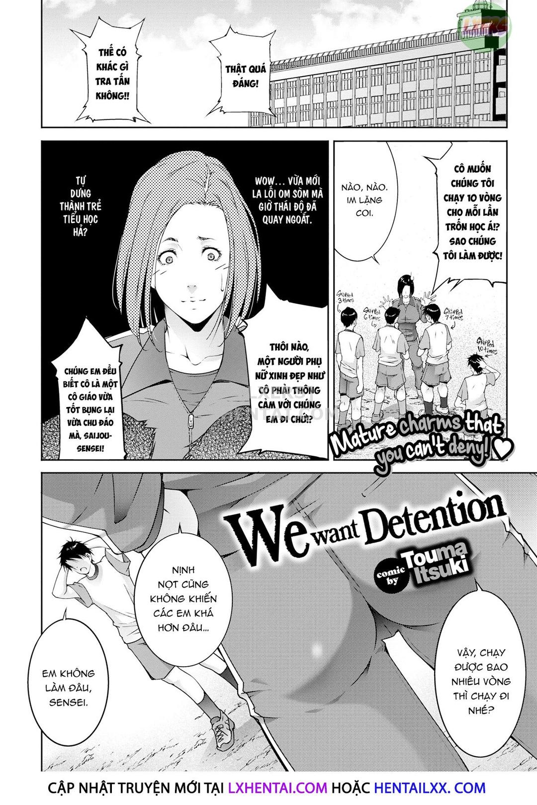 Hentai Không che: Cô giáo mãi đỉnh - Chap 07 - Tụi em muốn bị phạt trang 4