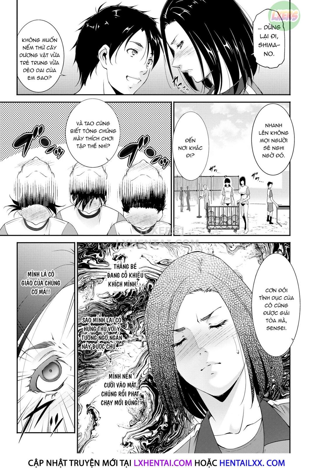 Hentai Không che: Cô giáo mãi đỉnh - Chap 07 - Tụi em muốn bị phạt trang 7