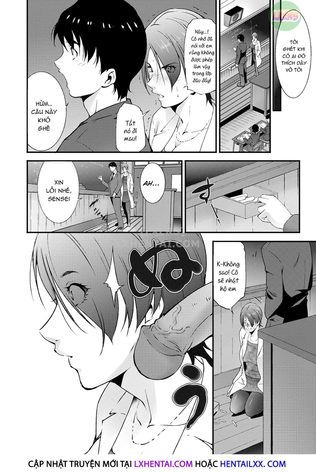 Hentai Không che: Cô giáo mãi đỉnh - Chap 08 - Cô sẽ dạy em trang 8