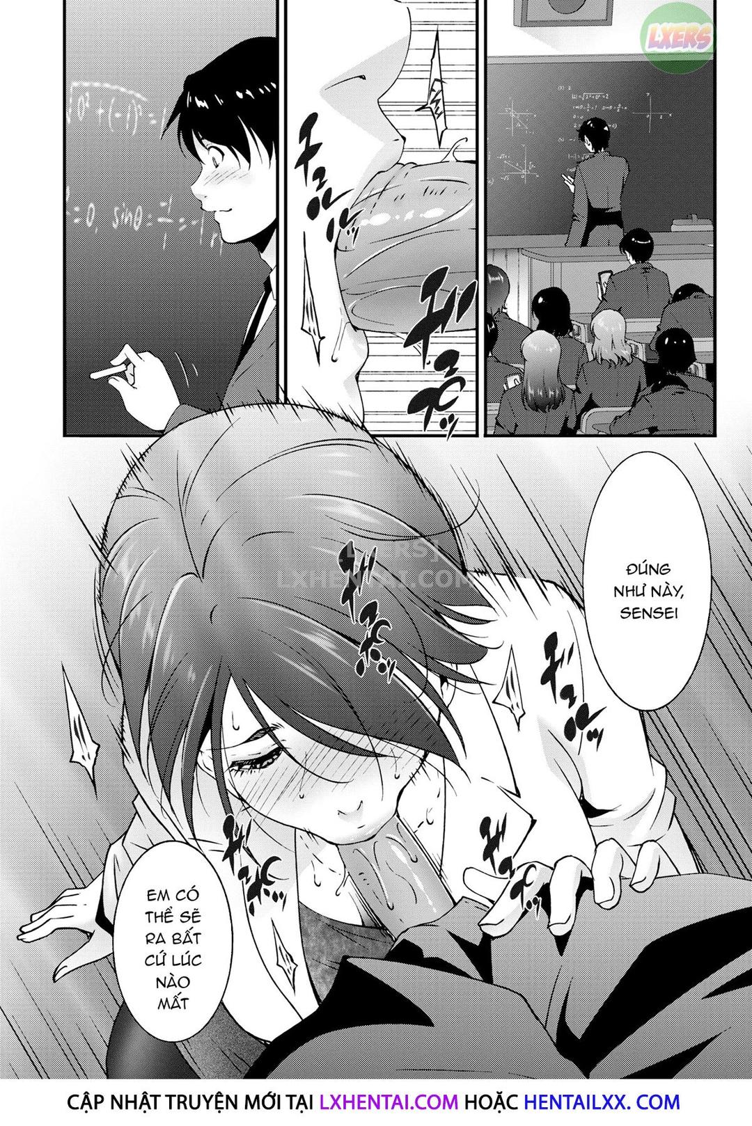 Hentai Không che: Cô giáo mãi đỉnh - Chap 08 - Cô sẽ dạy em trang 10
