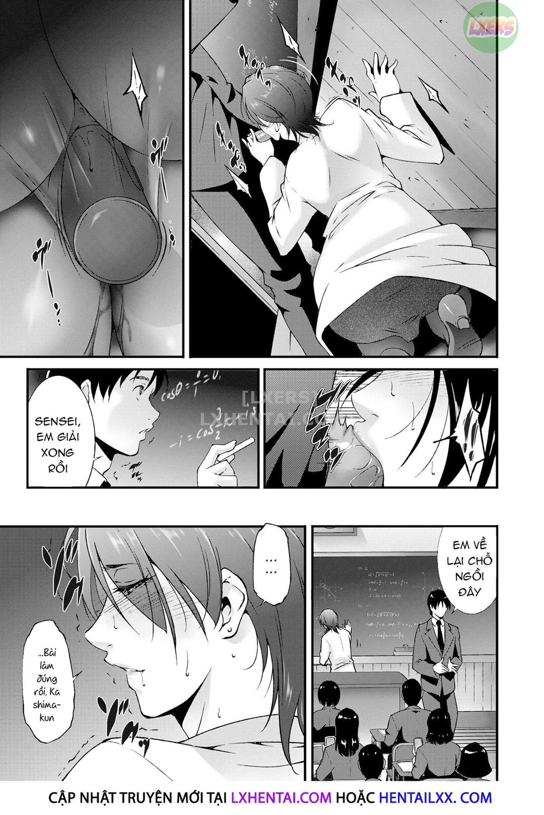 Hentai Không che: Cô giáo mãi đỉnh - Chap 08 - Cô sẽ dạy em trang 11