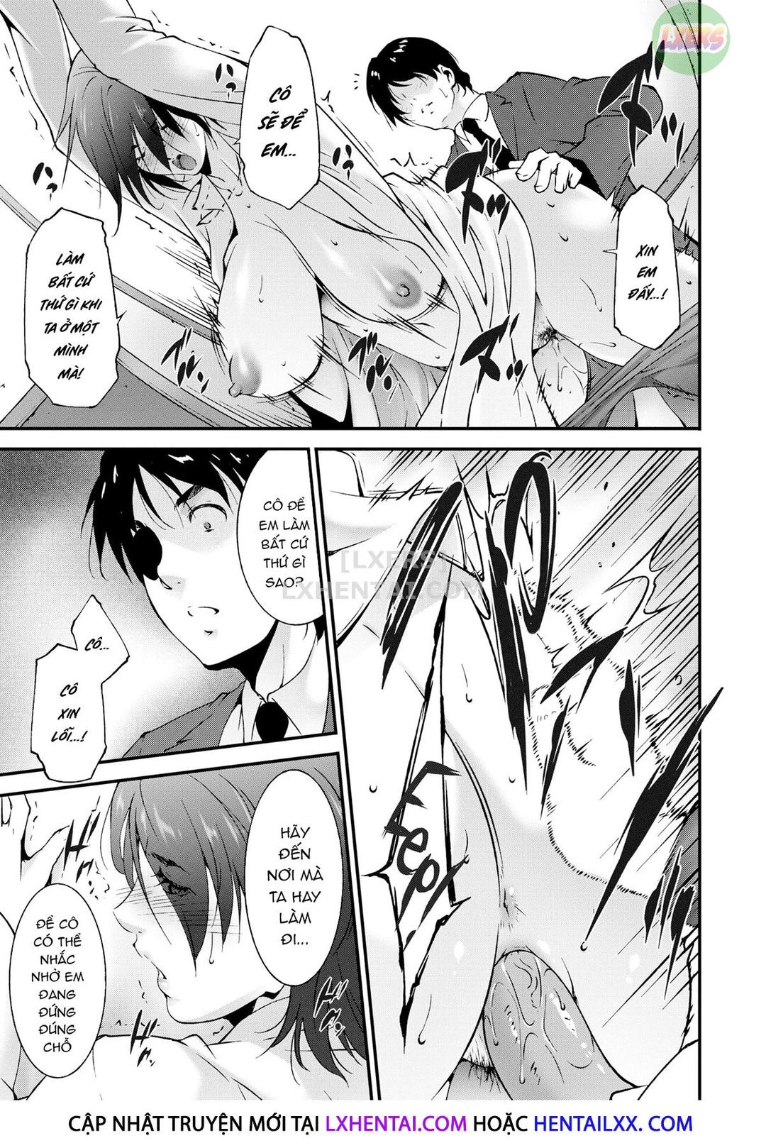 Hentai Không che: Cô giáo mãi đỉnh - Chap 08 - Cô sẽ dạy em trang 13