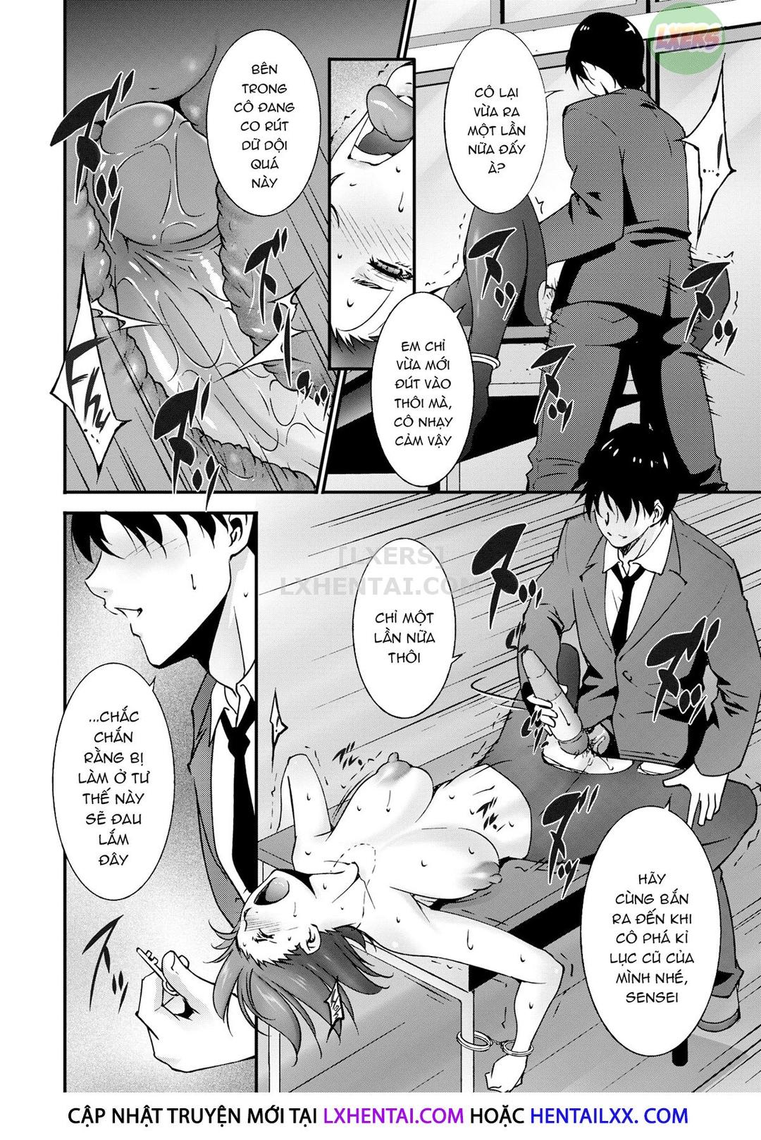 Hentai Không che: Cô giáo mãi đỉnh - Chap 08 - Cô sẽ dạy em trang 18