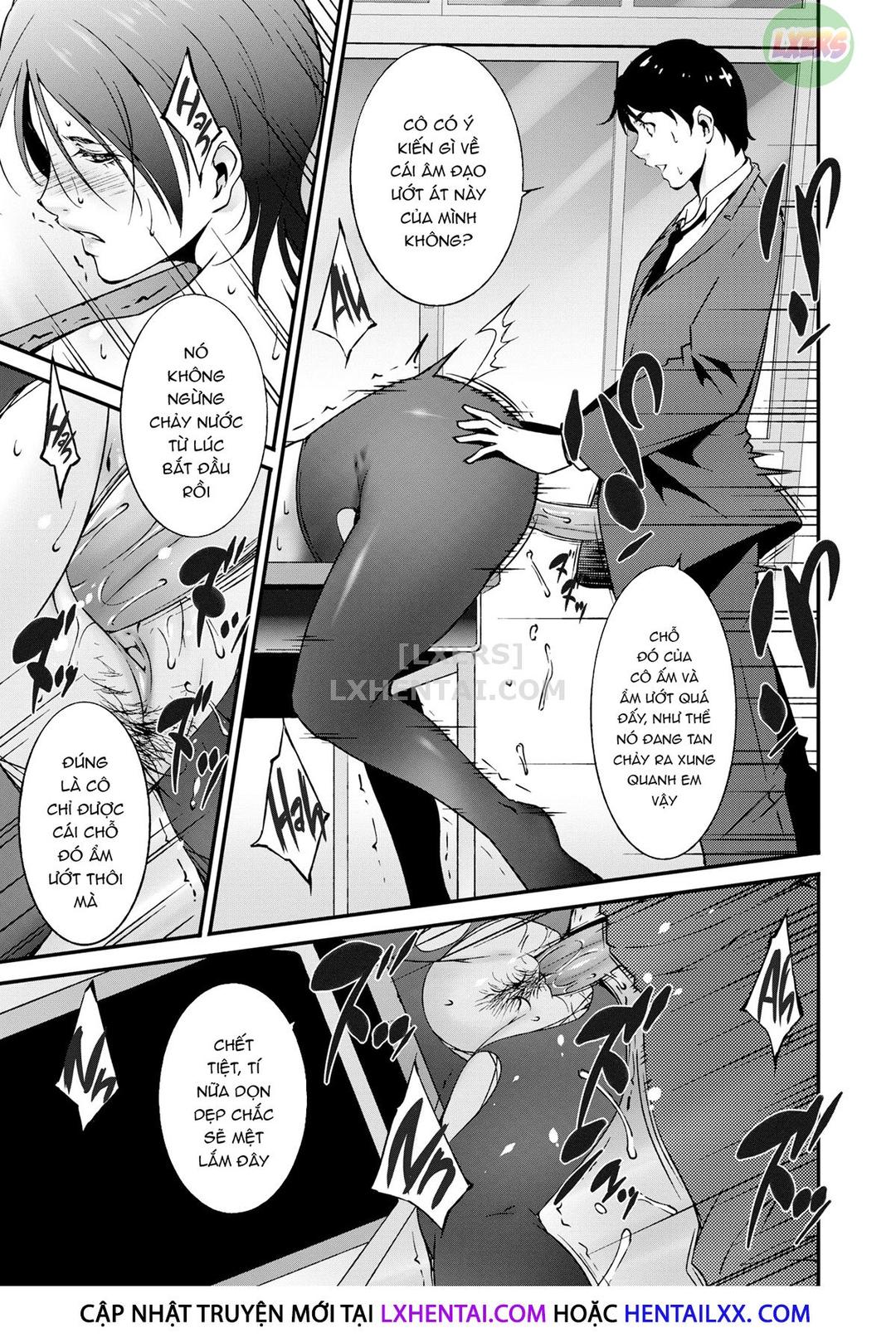 Hentai Không che: Cô giáo mãi đỉnh - Chap 08 - Cô sẽ dạy em trang 19