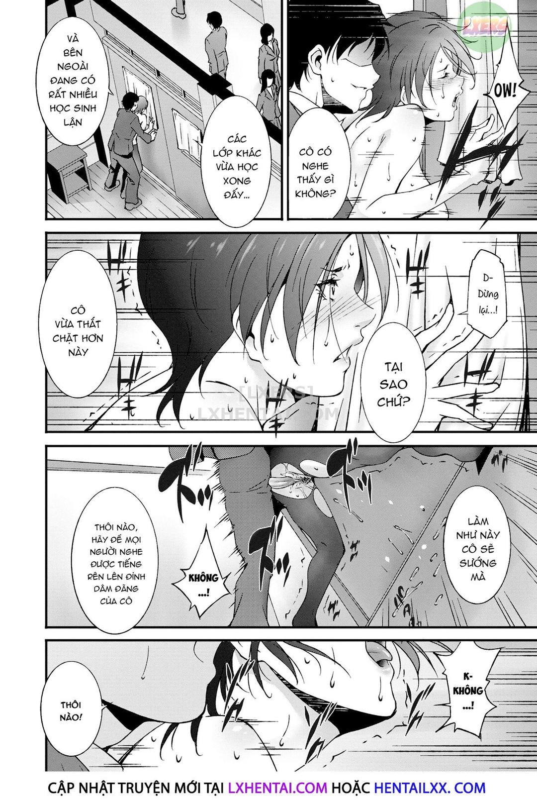 Hentai Không che: Cô giáo mãi đỉnh - Chap 08 - Cô sẽ dạy em trang 20